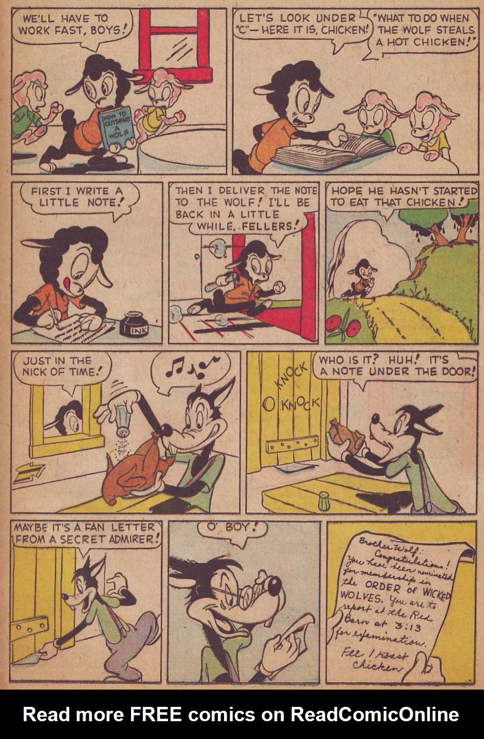 Read online Animal Comics comic -  Issue #8 - 37