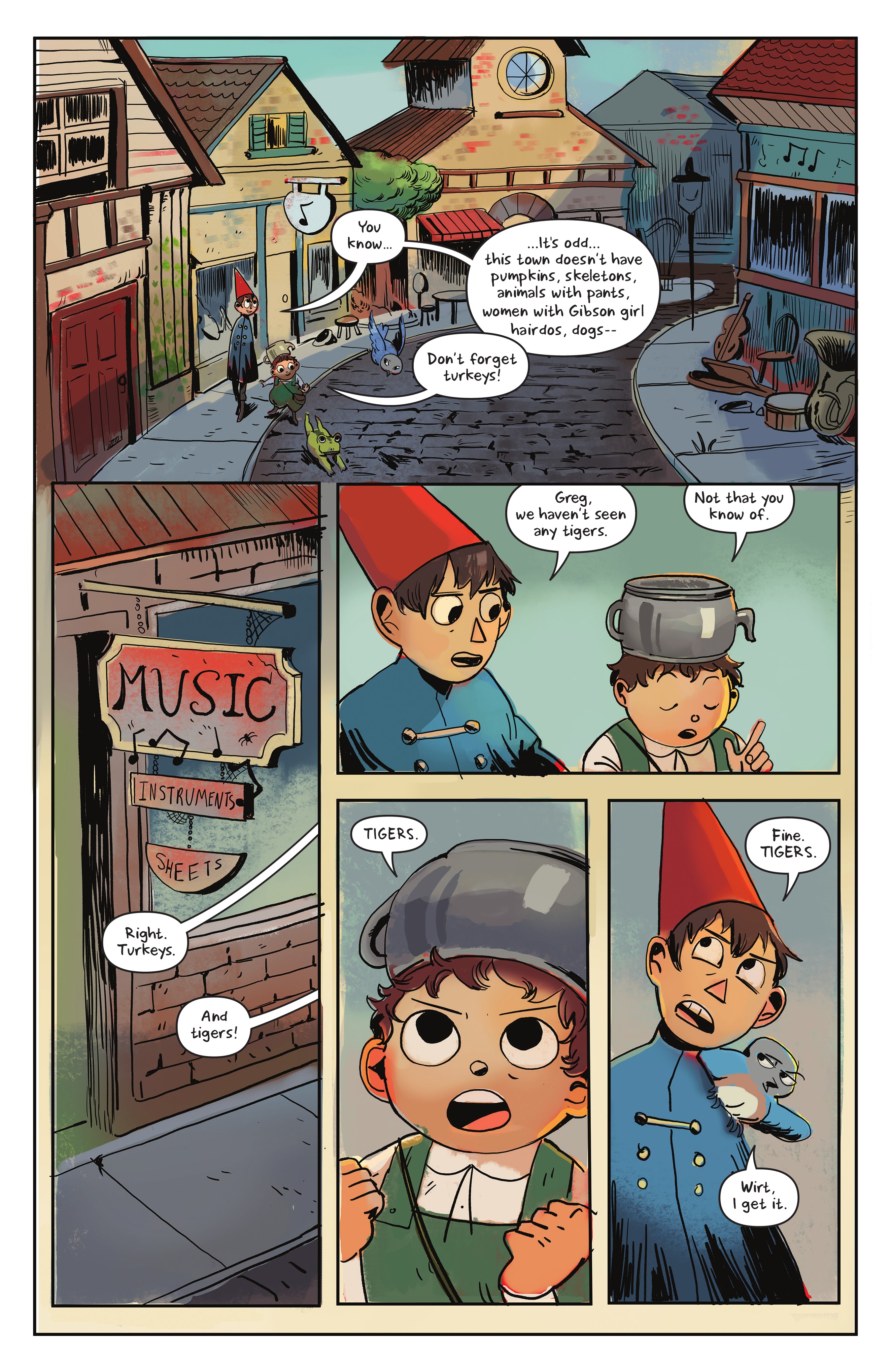 Read online Over the Garden Wall: Soulful Symphonies comic -  Issue # TPB - 6