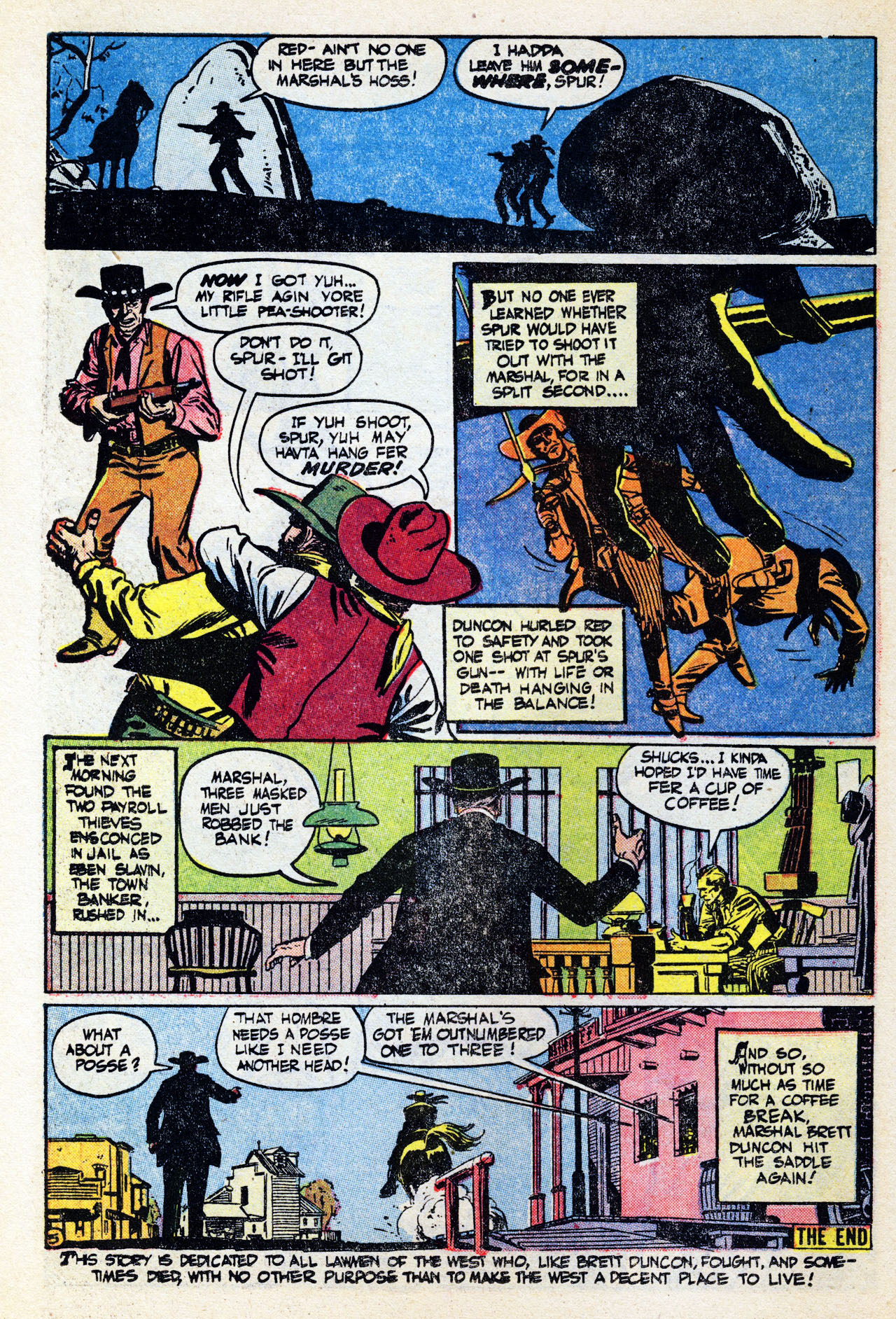 Read online Gunsmoke Western comic -  Issue #35 - 14