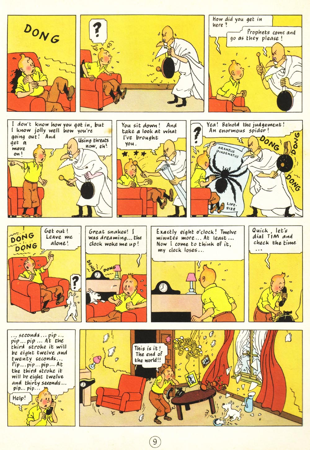 Read online The Adventures of Tintin comic -  Issue #10 - 12