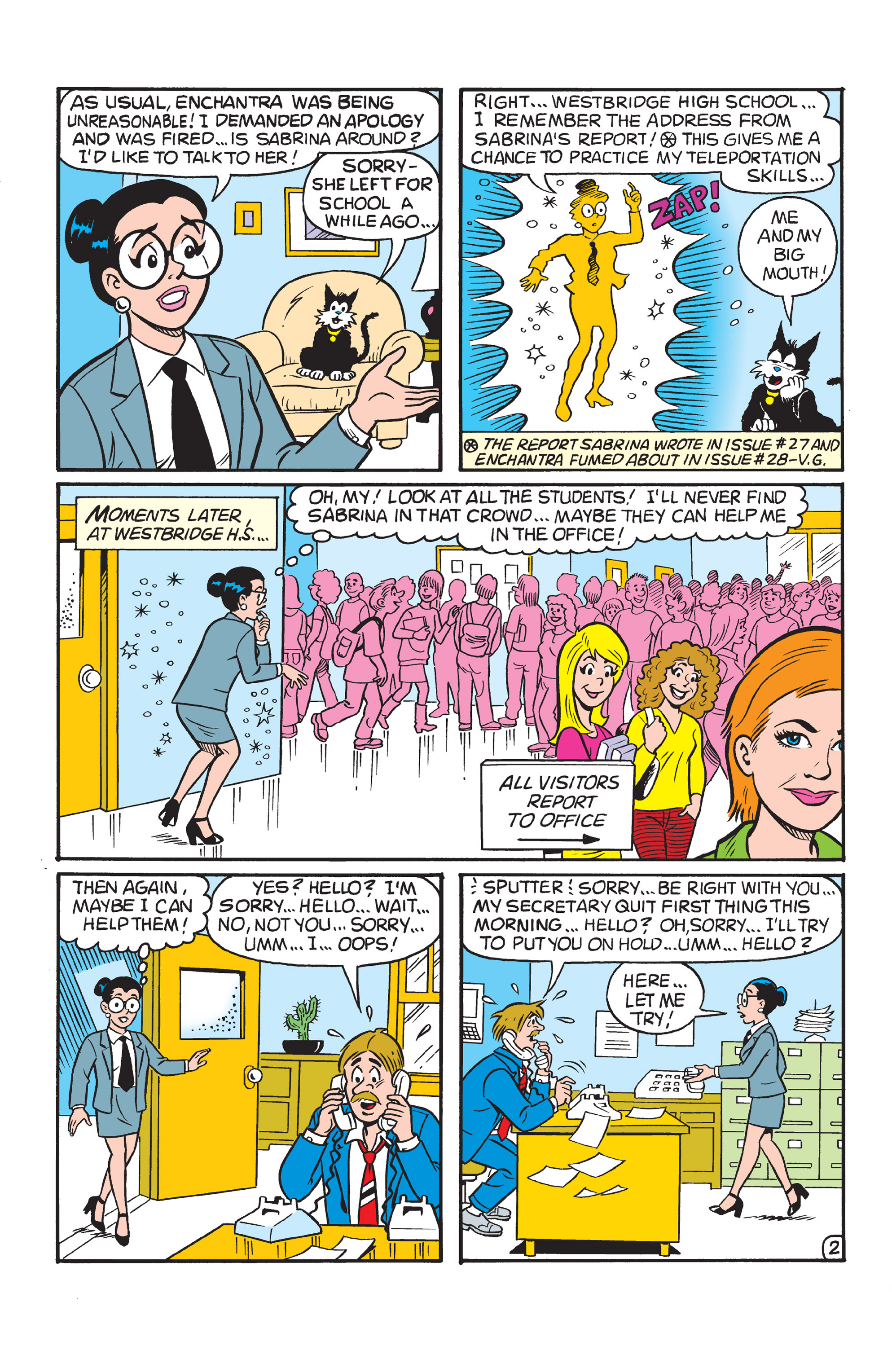Read online Sabrina the Teenage Witch (1997) comic -  Issue #32 - 14