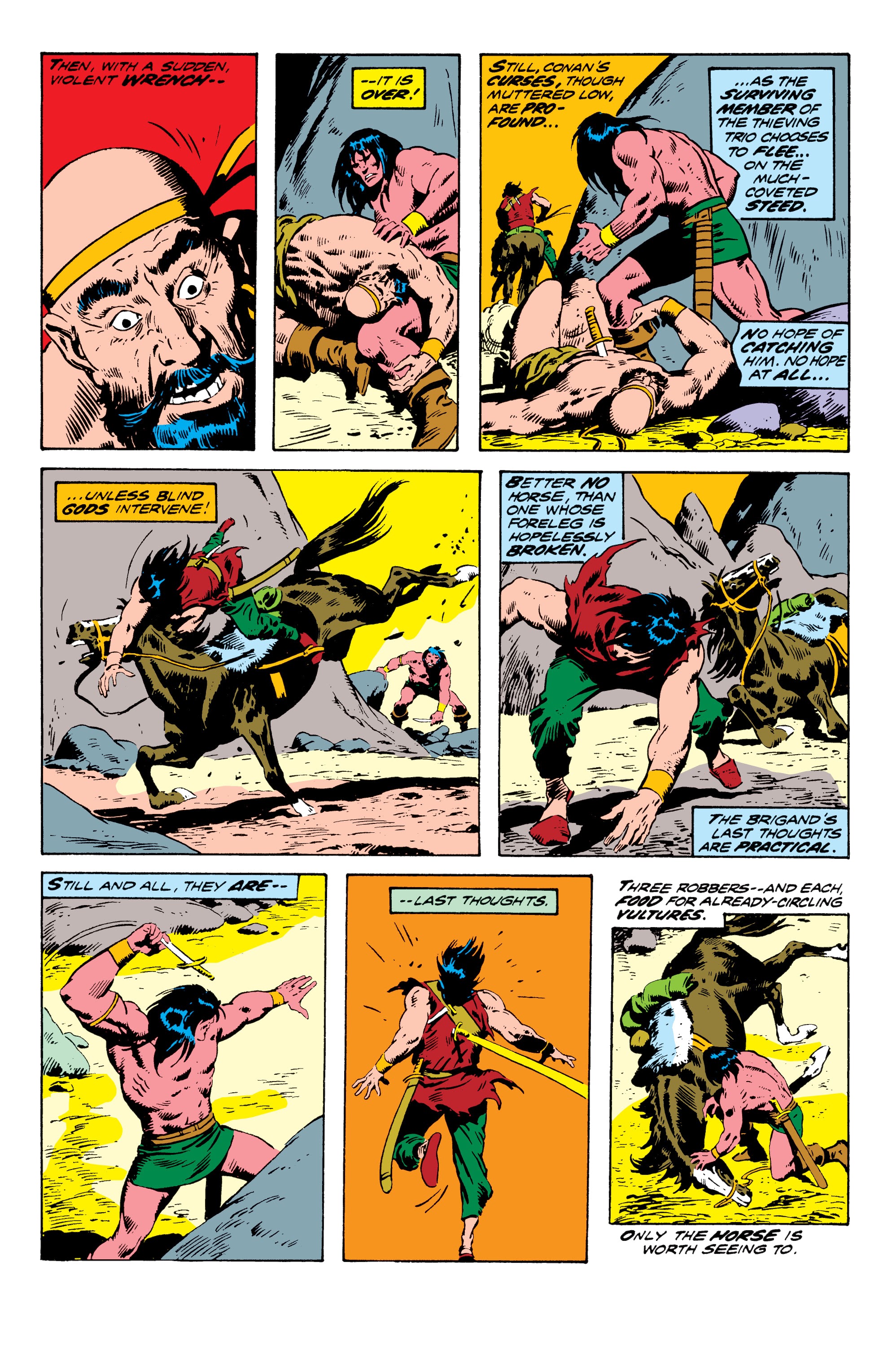 Read online Conan The Barbarian Epic Collection: The Original Marvel Years - The Curse Of The Golden Skull comic -  Issue # TPB (Part 3) - 50