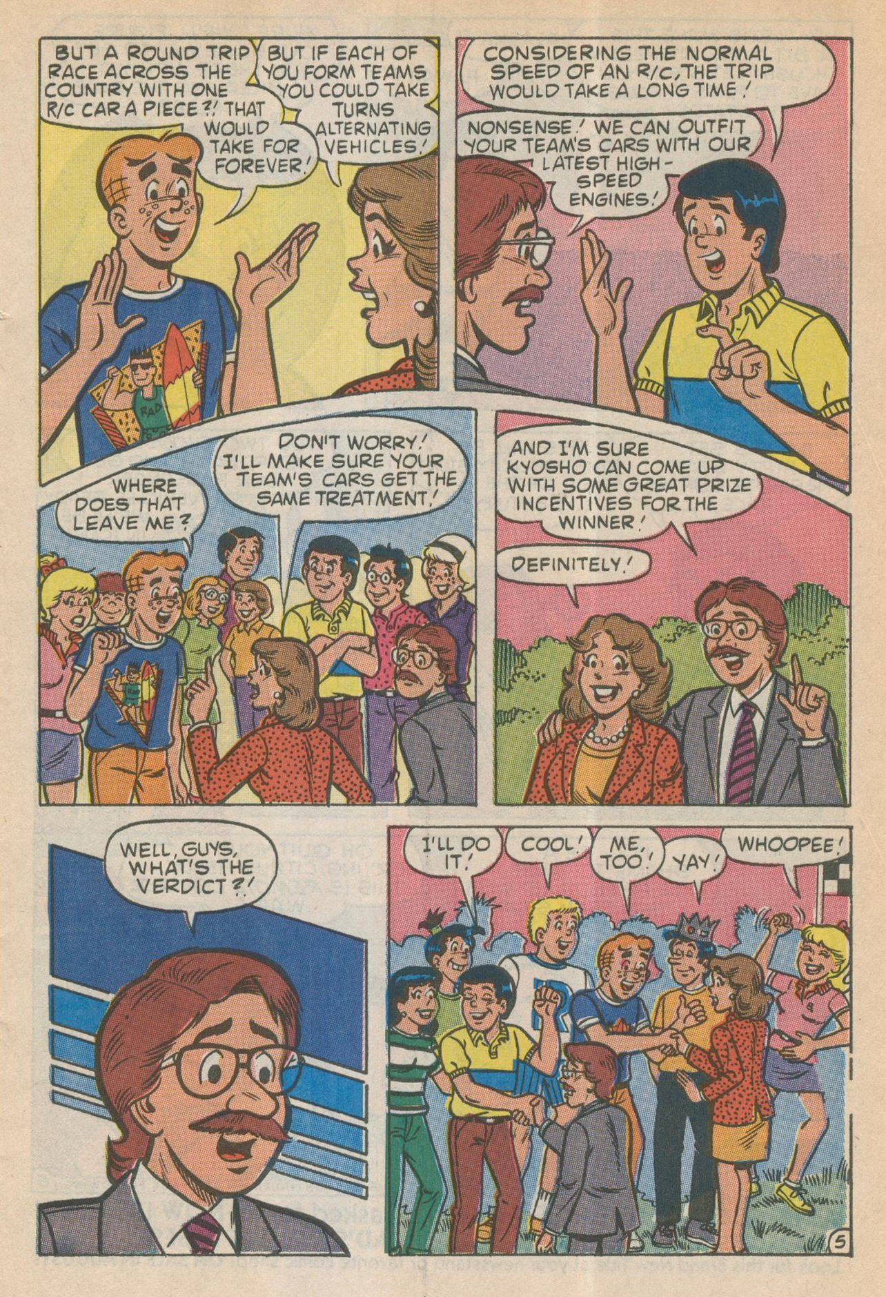 Read online Archie's R/C Racers comic -  Issue #1 - 7