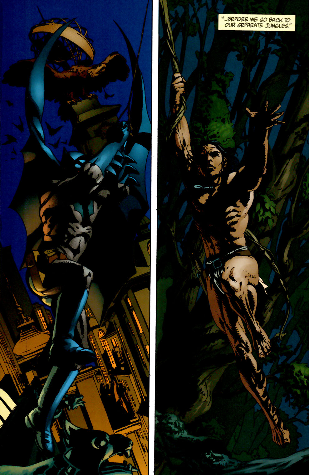 Read online Batman/Tarzan: Claws of the Cat-Woman comic -  Issue #4 - 24