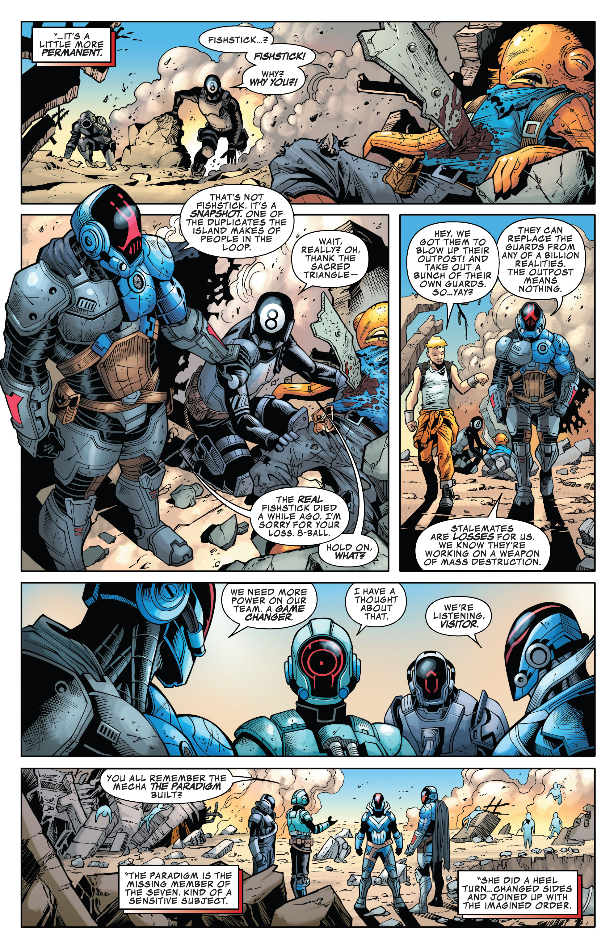 Read online Fortnite X Marvel: Zero War comic -  Issue #1 - 6