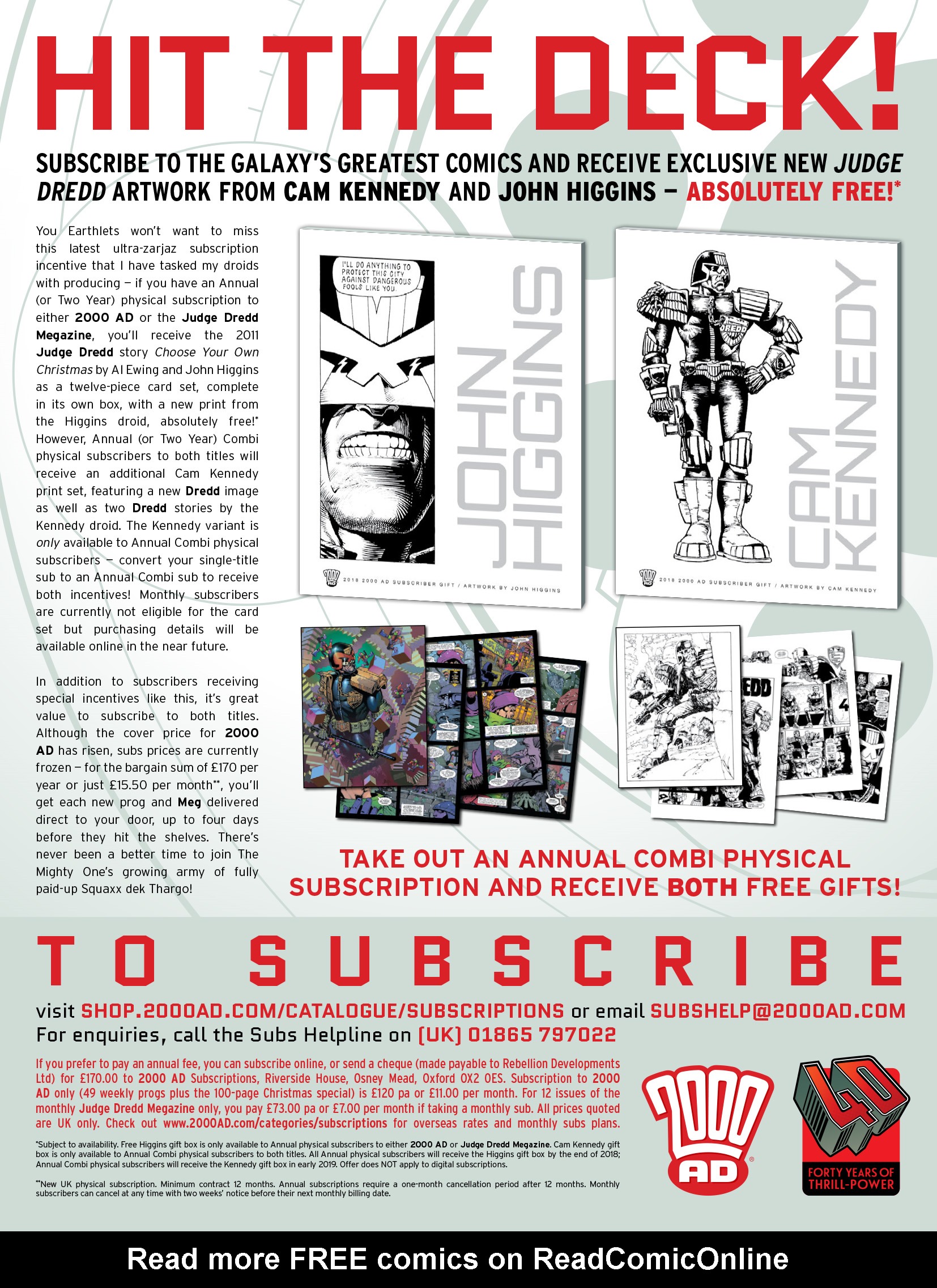 Read online Judge Dredd Megazine (Vol. 5) comic -  Issue #407 - 2