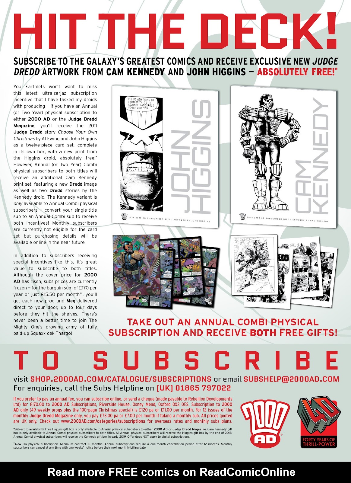 Judge Dredd Megazine (Vol. 5) issue 407 - Page 2