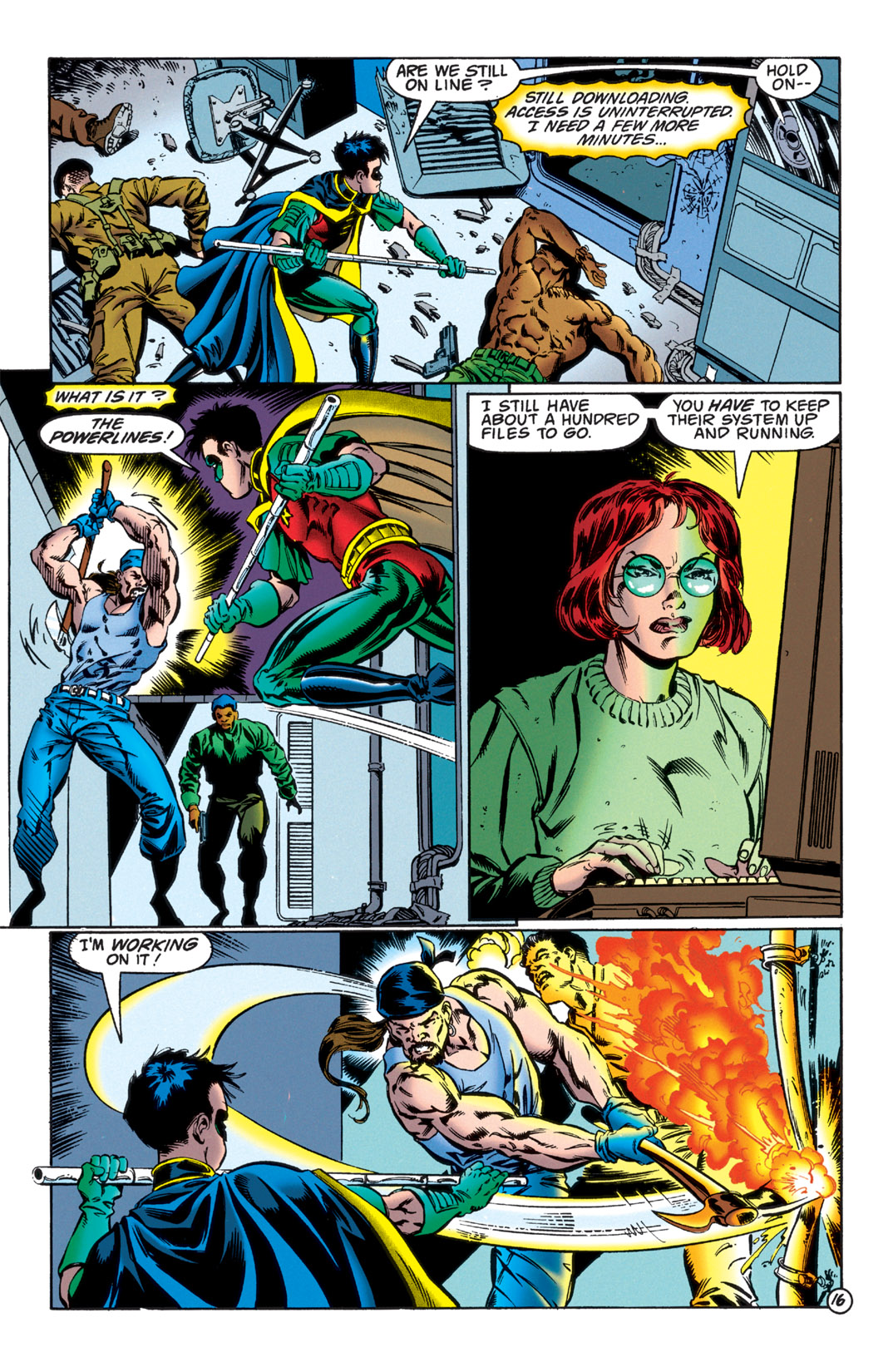 Read online Robin (1993) comic -  Issue #33 - 16