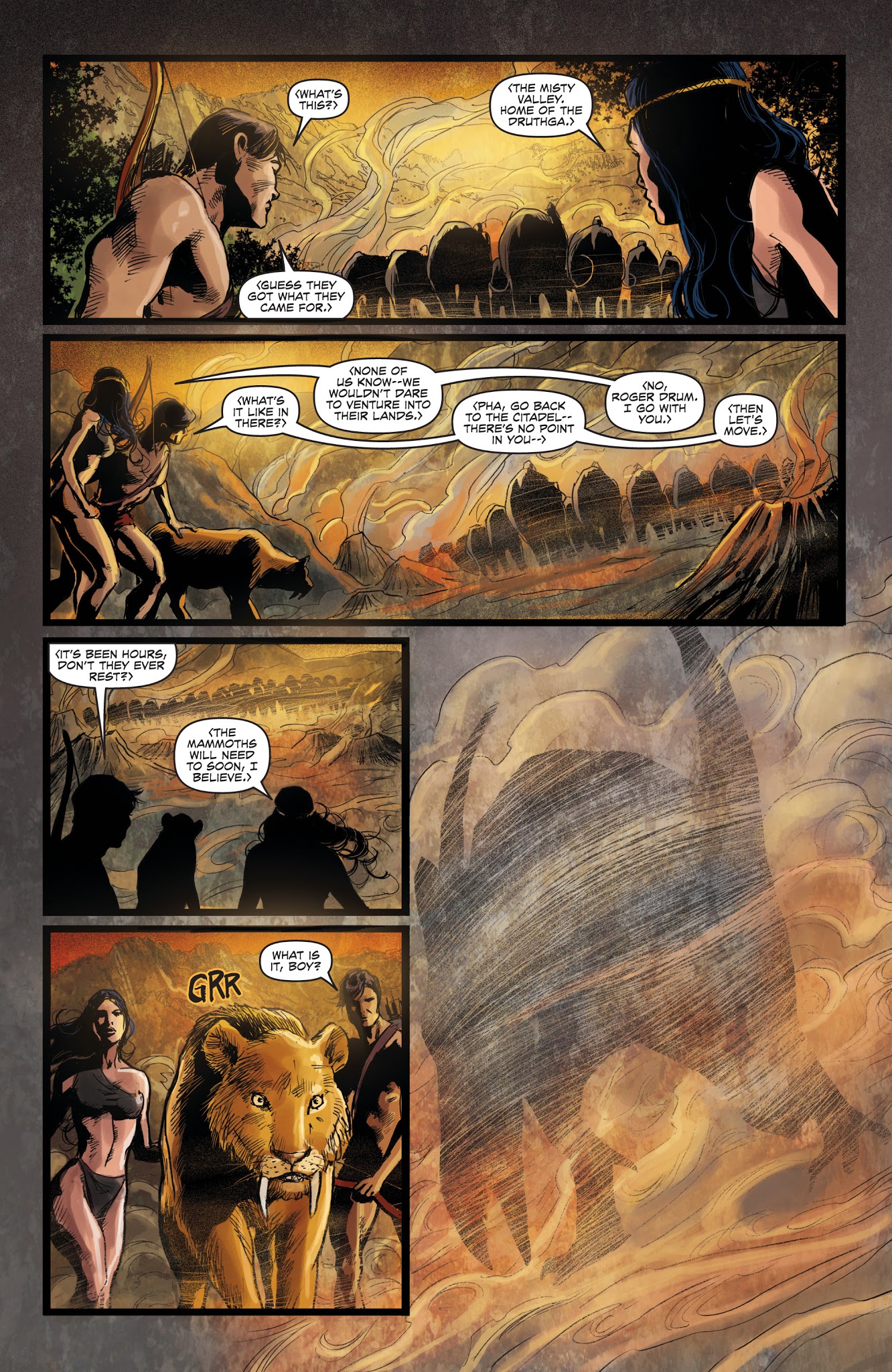 Read online Thun'da comic -  Issue # TPB - 86