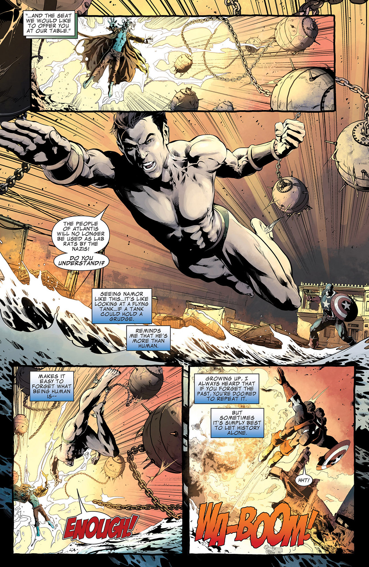 Read online Captain America and Namor comic -  Issue #635.1 - 14