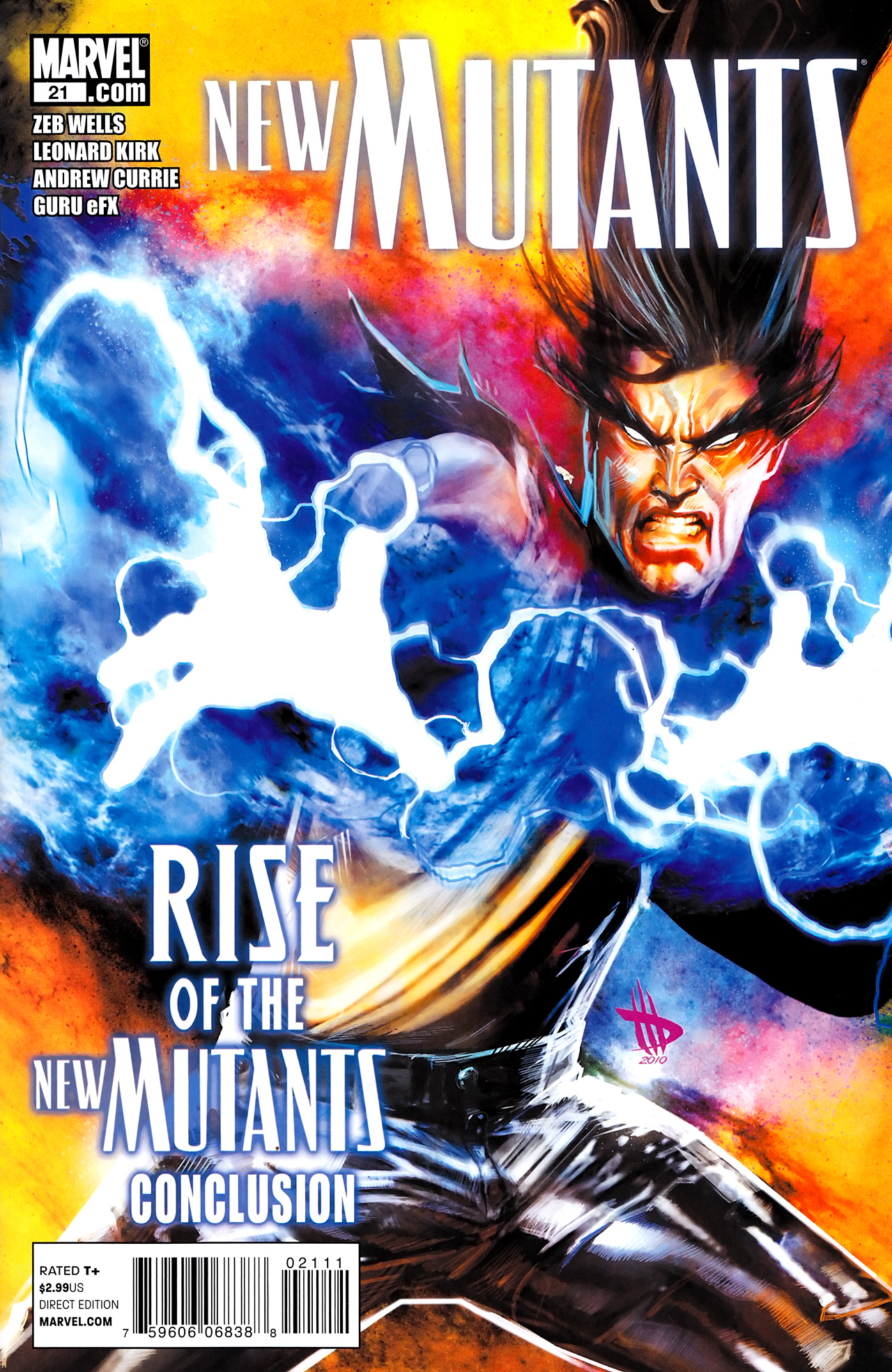 Read online New Mutants (2009) comic -  Issue #21 - 1