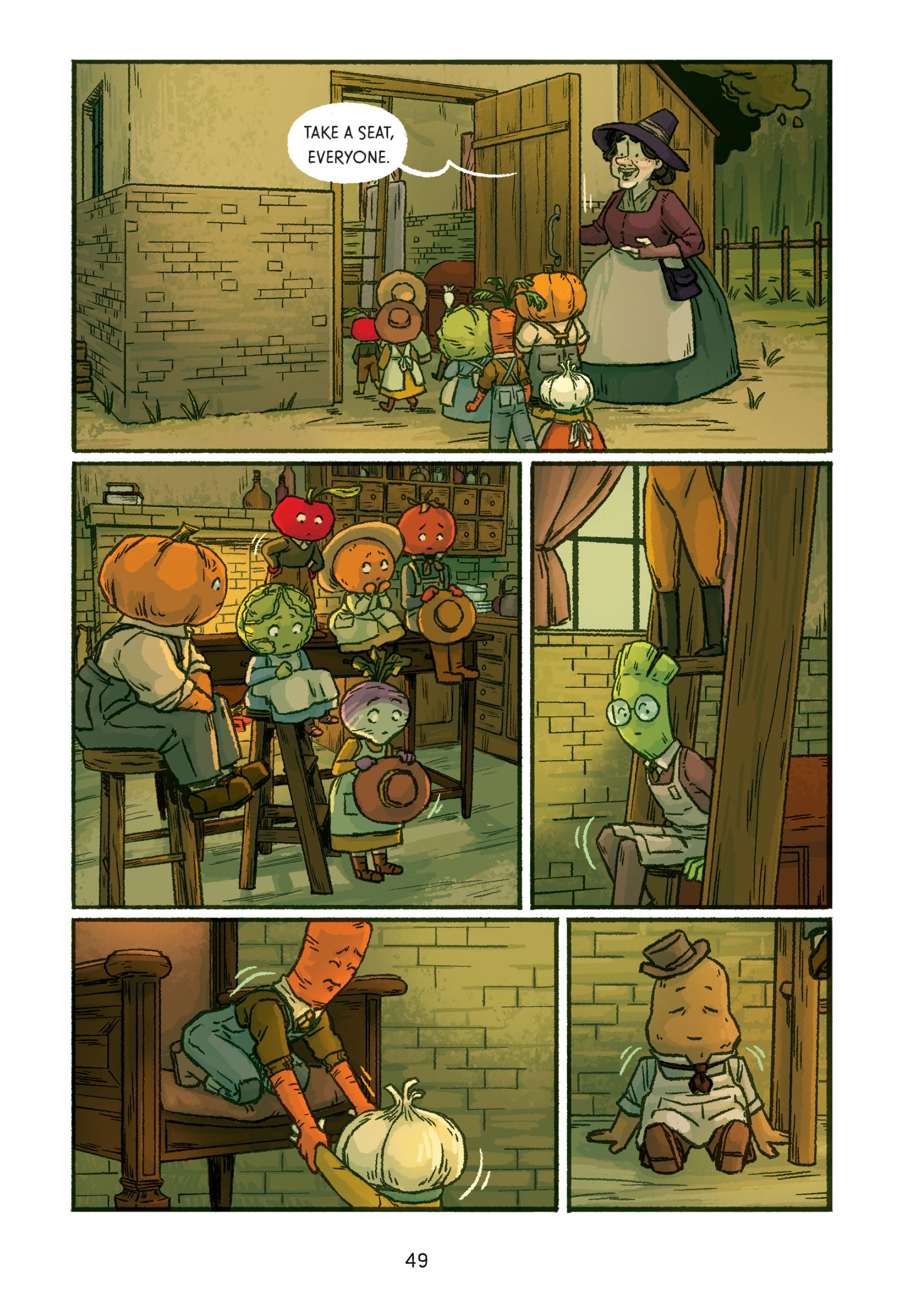 Read online Garlic and the Vampire comic -  Issue # TPB (Part 1) - 55