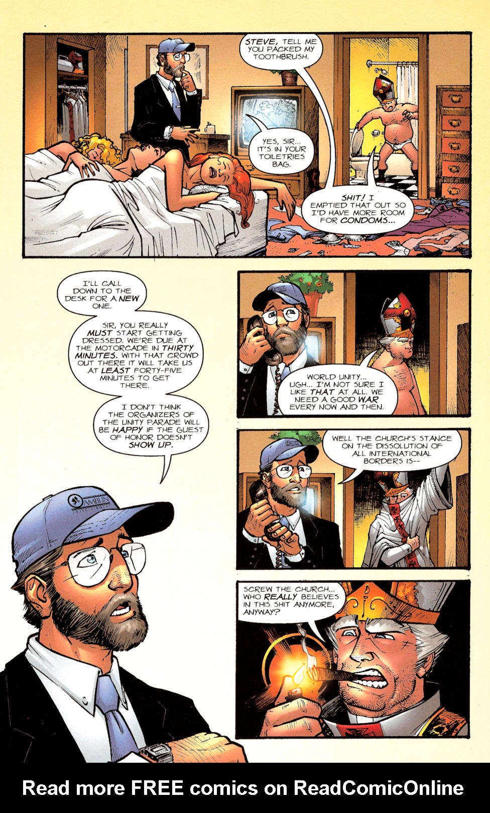 Read online Battle Pope comic -  Issue #9 - 11