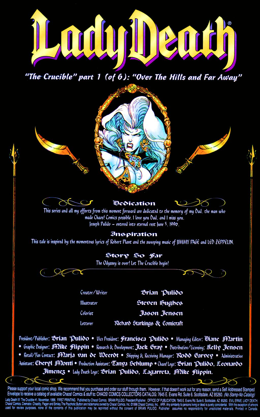 Read online Lady Death IV: The Crucible comic -  Issue #1 - 28