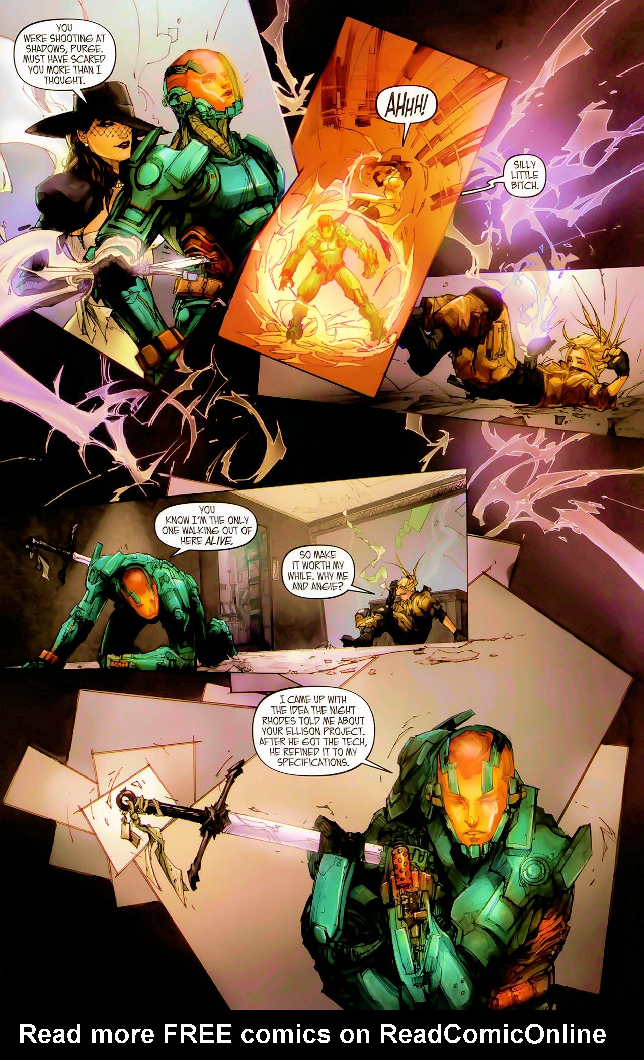 Read online Madame Mirage comic -  Issue #6 - 13
