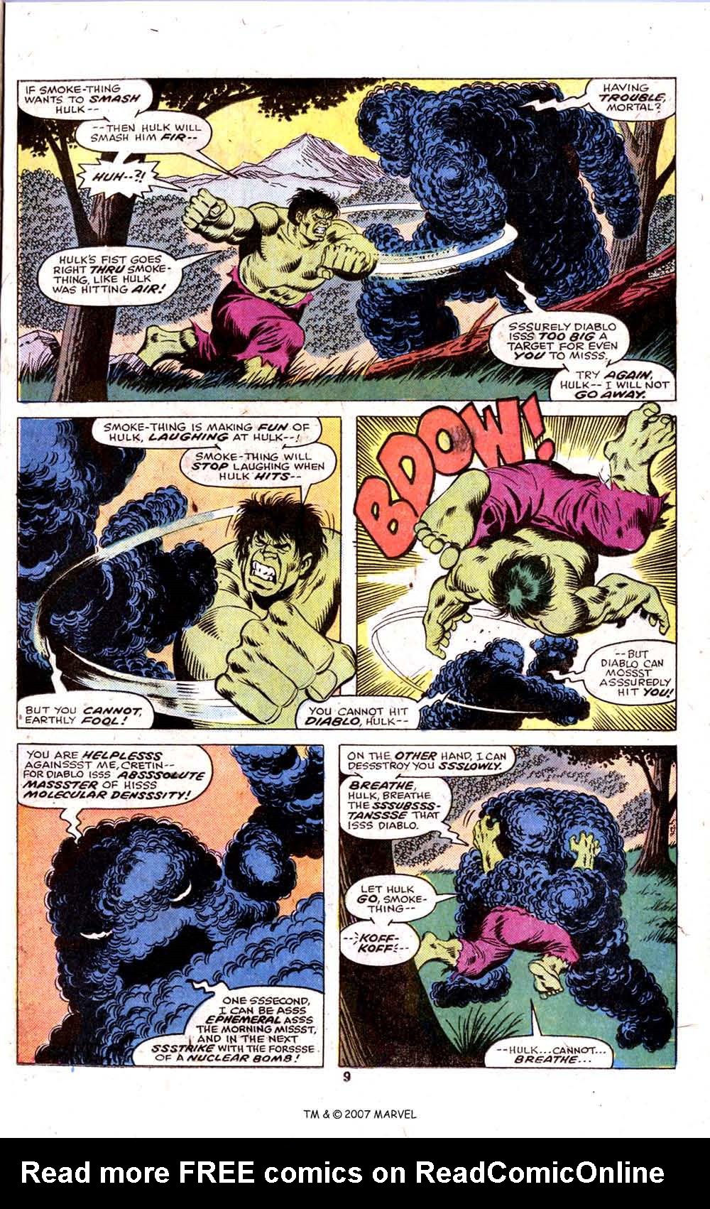 Read online The Incredible Hulk (1968) comic -  Issue # _Annual 1976 - 11