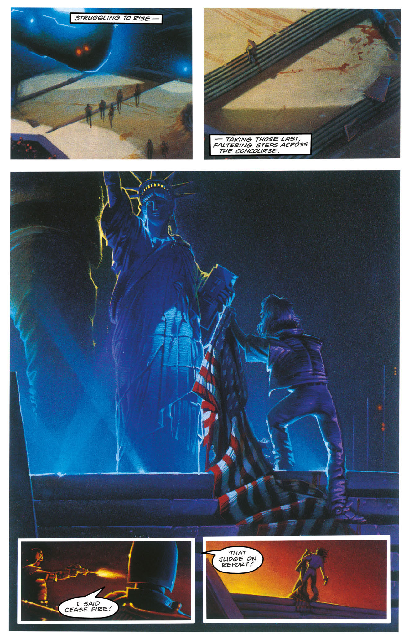 Read online Essential Judge Dredd: America comic -  Issue # TPB (Part 2) - 4