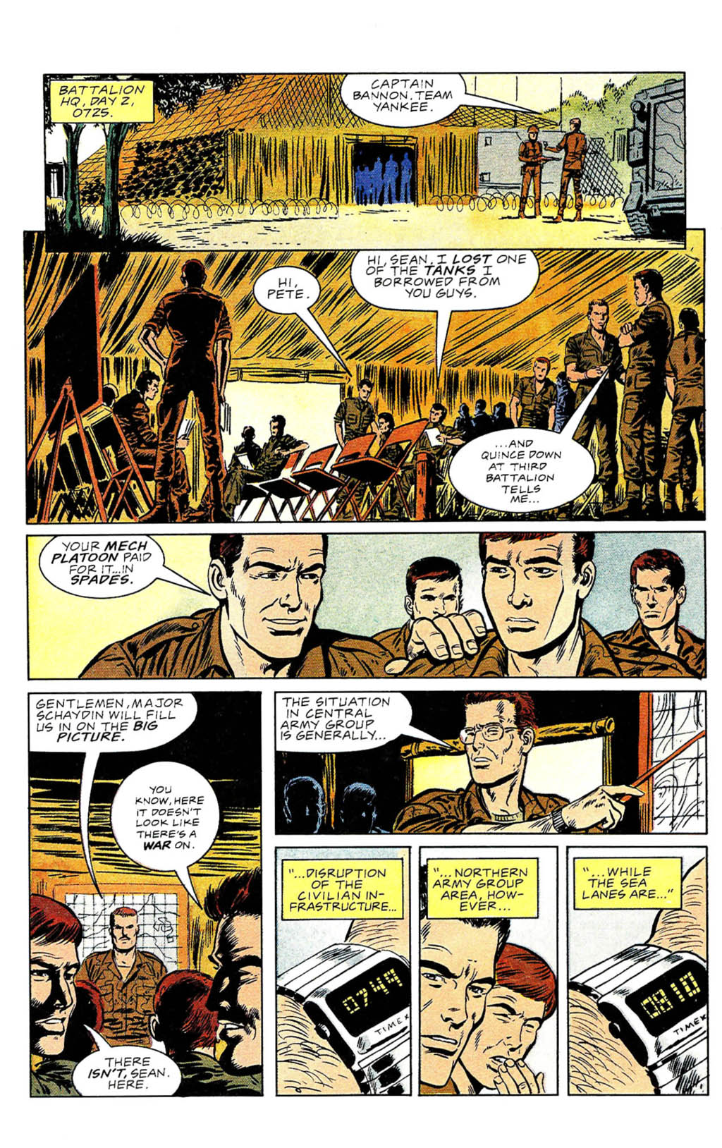 Read online Team Yankee comic -  Issue #2 - 29