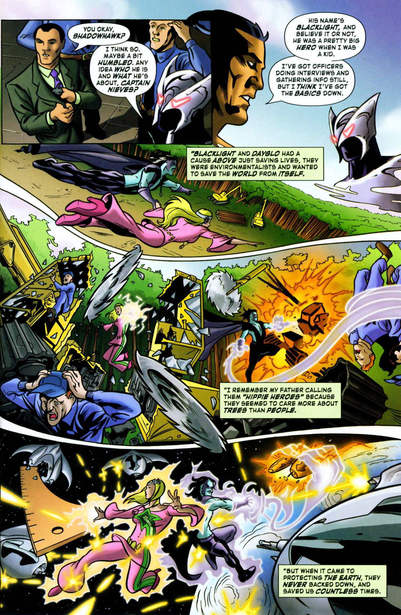Read online ShadowHawk (2005) comic -  Issue #1 - 9