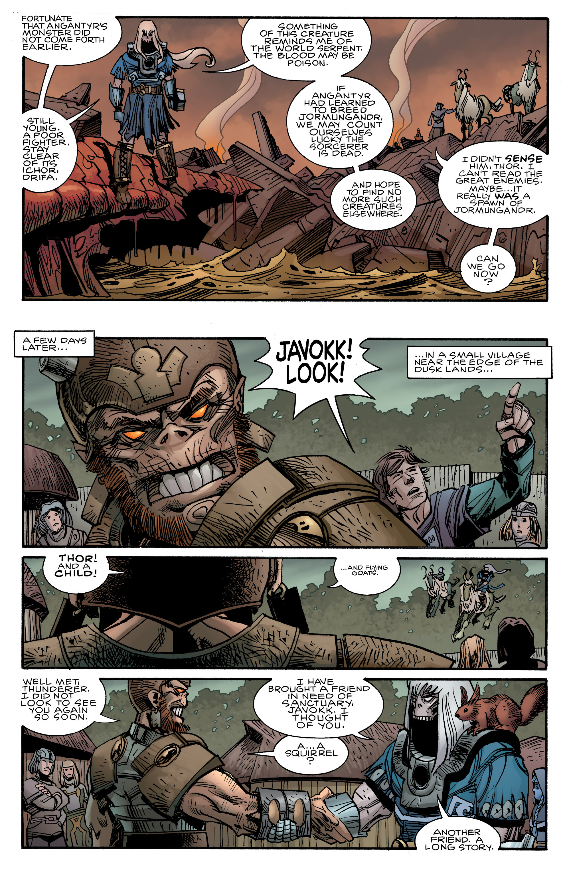 Read online Ragnarok comic -  Issue #12 - 18