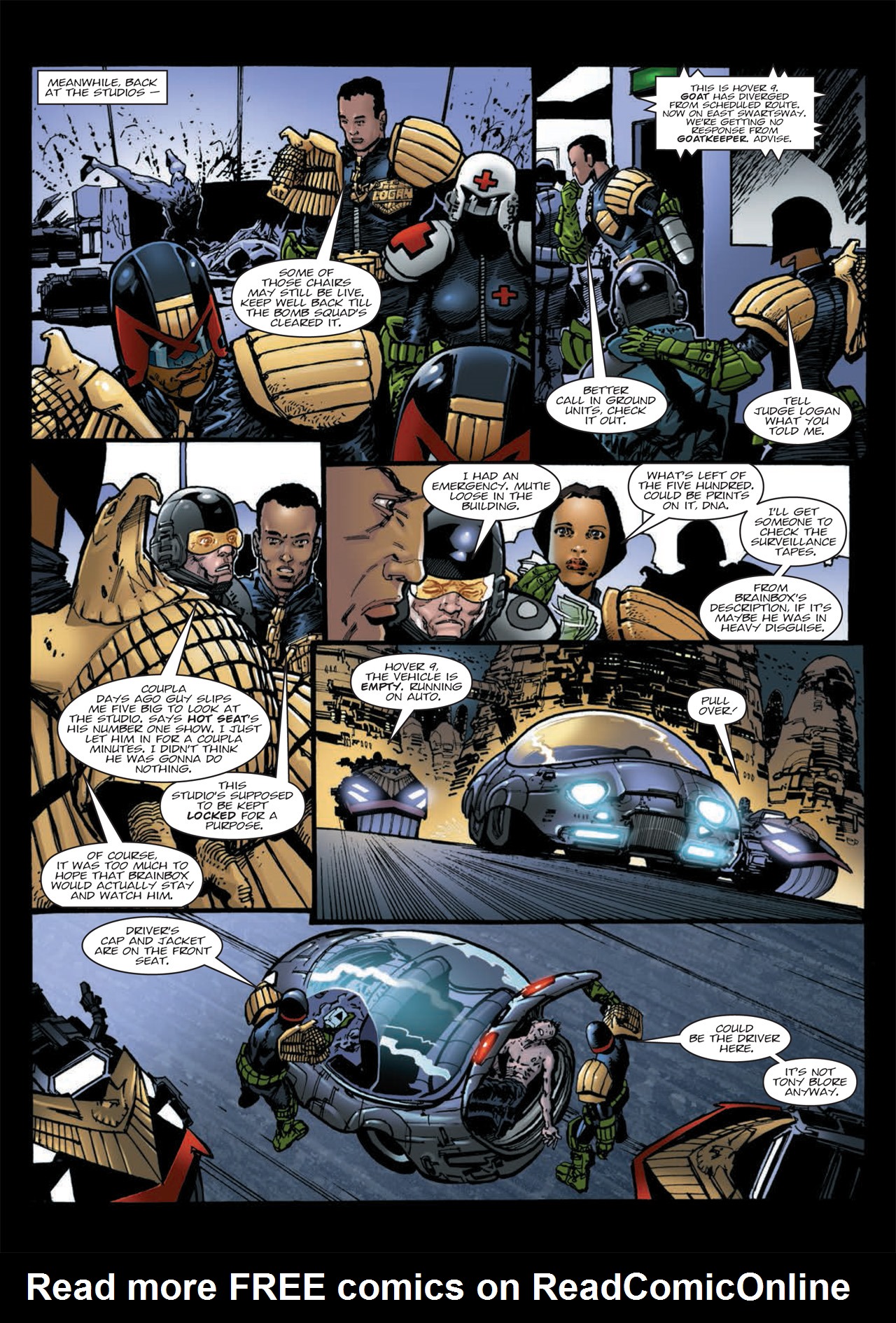 Read online Judge Dredd: Day of Chaos - The Fourth Faction comic -  Issue # TPB (Part 2) - 85