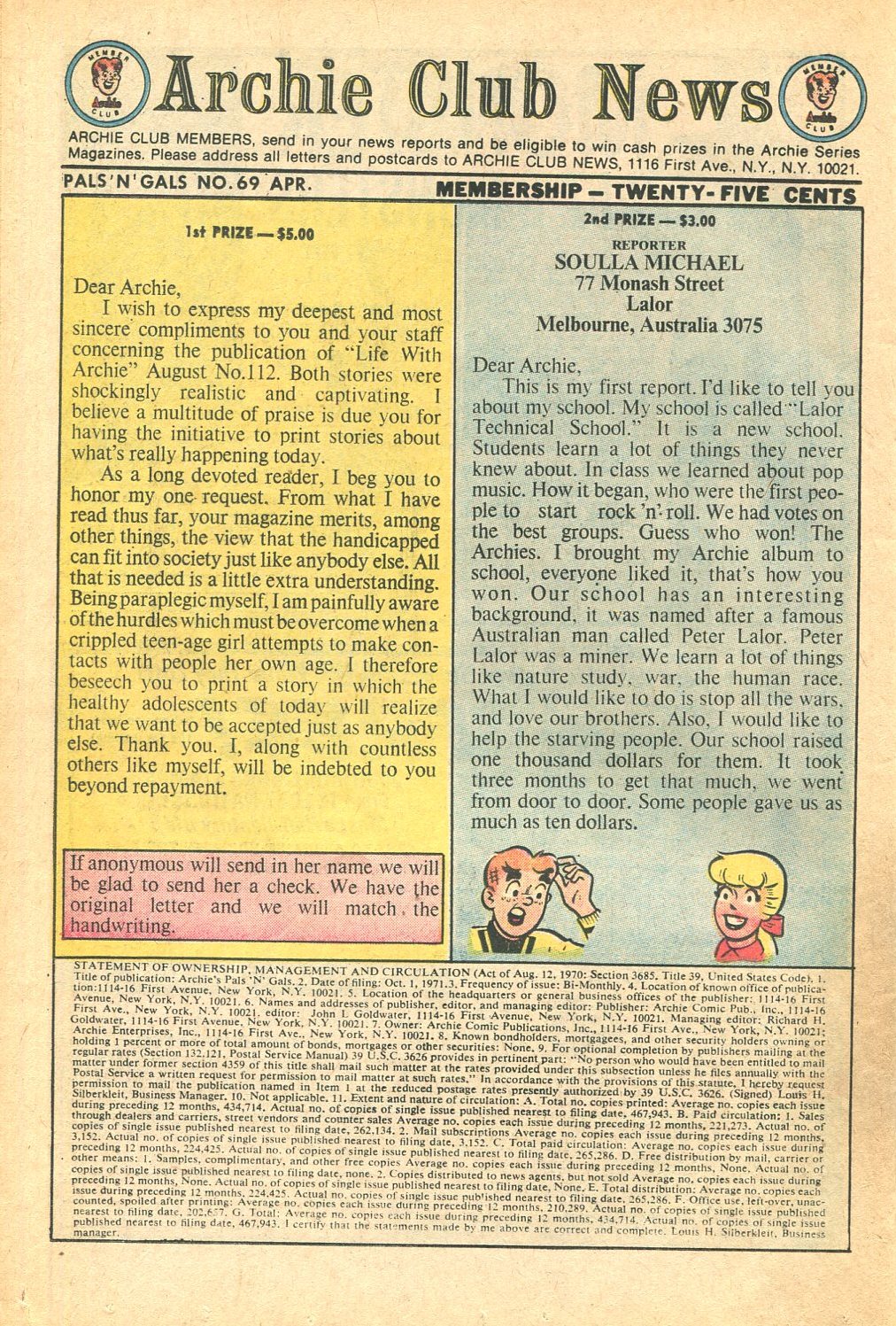 Read online Archie's Pals 'N' Gals (1952) comic -  Issue #69 - 42