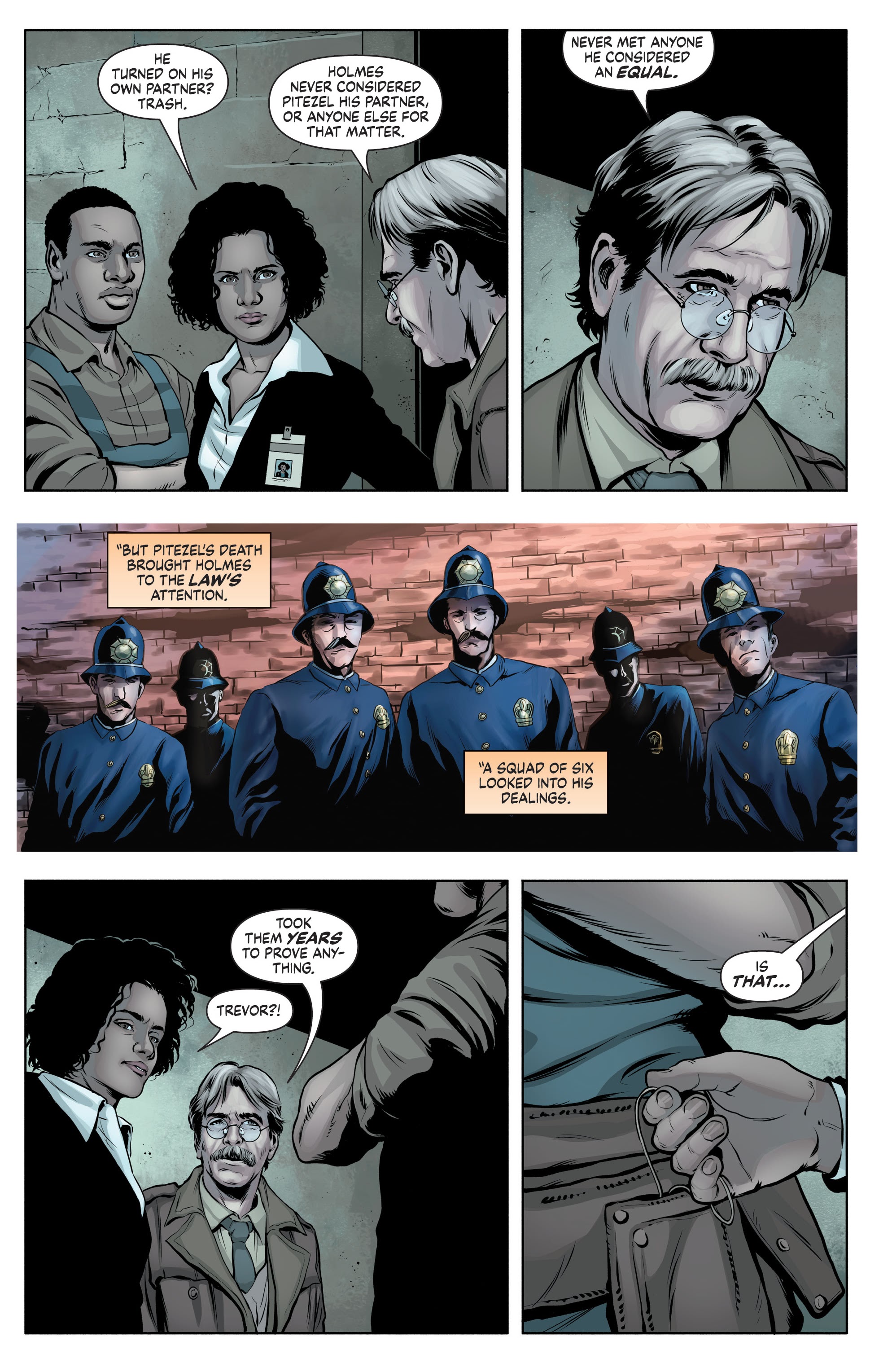 Read online Grimm Tales of Terror Quarterly: H.H. Holmes comic -  Issue # Full - 32