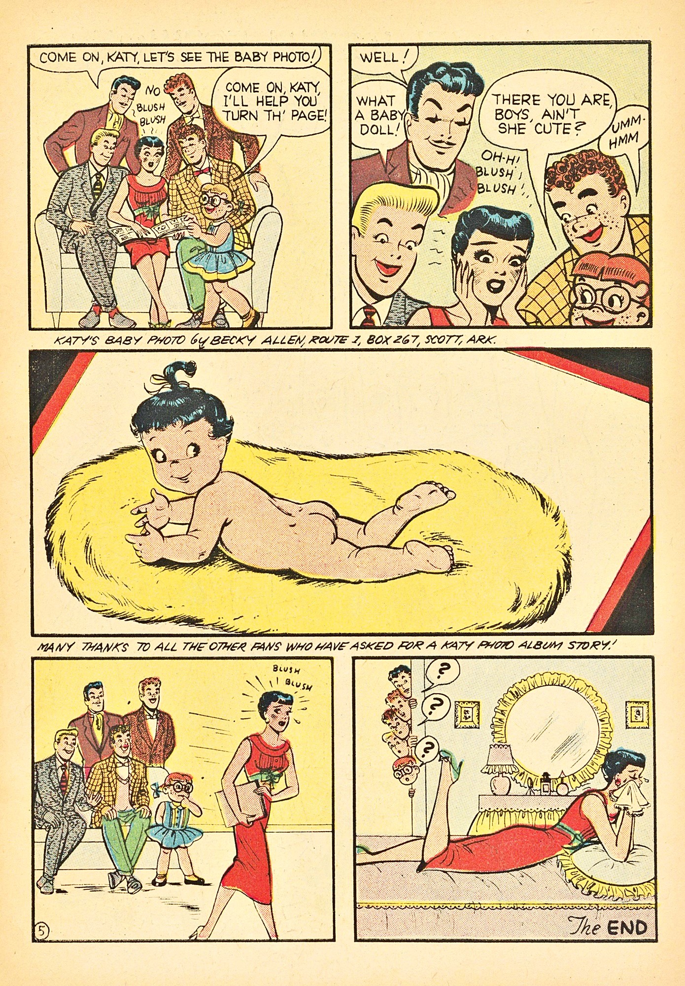 Read online Katy Keene (1949) comic -  Issue #36 - 7