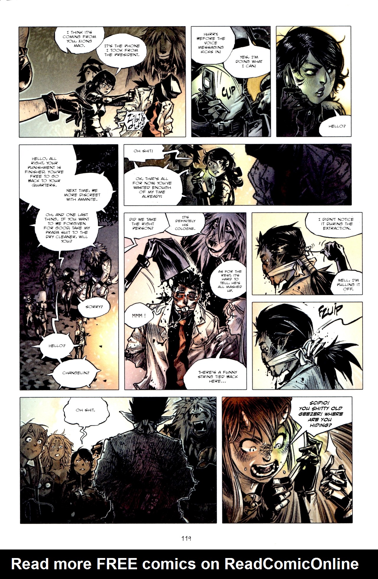 Read online Freaks' Squeele comic -  Issue #4 - 116