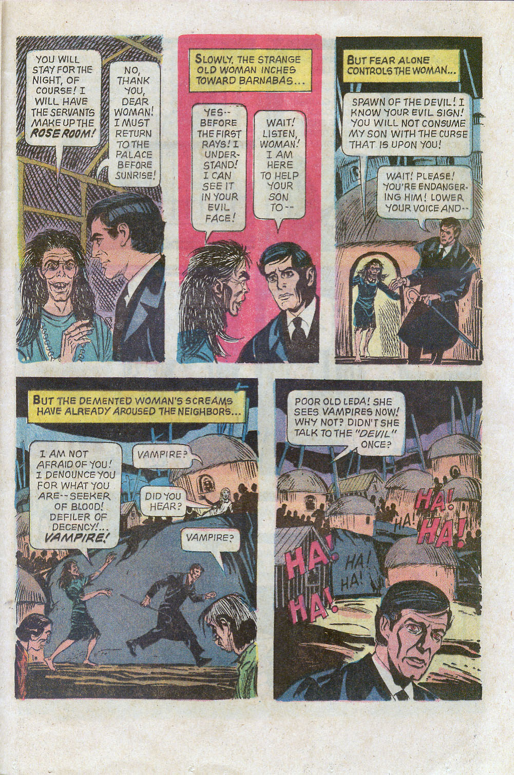 Read online Dark Shadows (1969) comic -  Issue #24 - 25