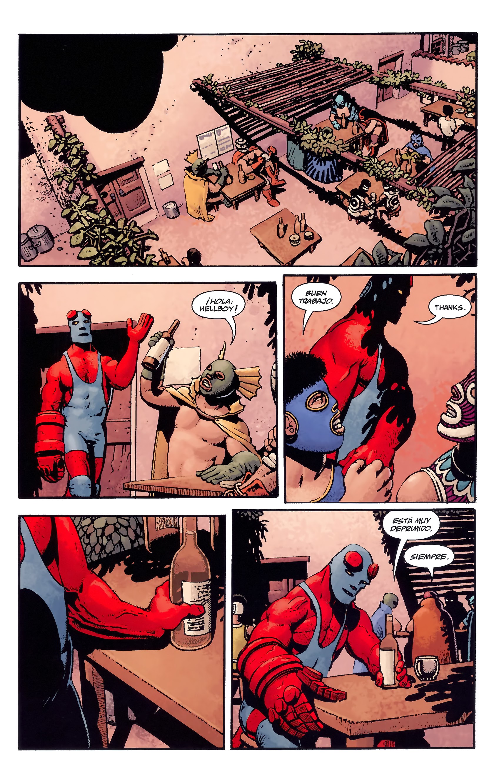 Read online Hellboy: House of the Living Dead comic -  Issue # TPB - 15