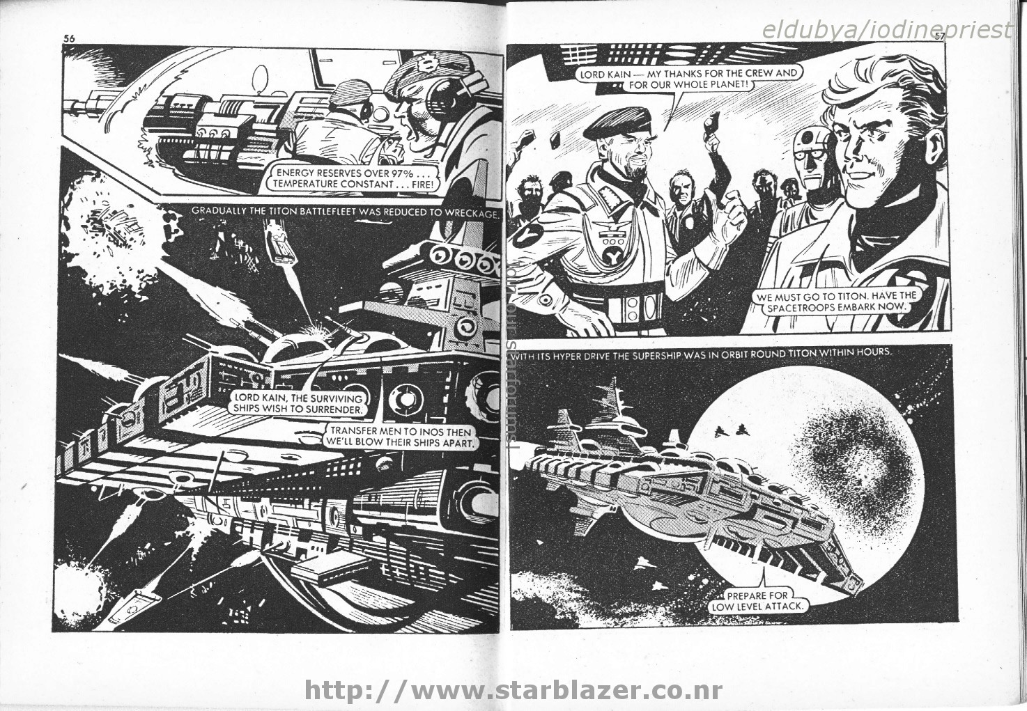 Read online Starblazer comic -  Issue #35 - 30