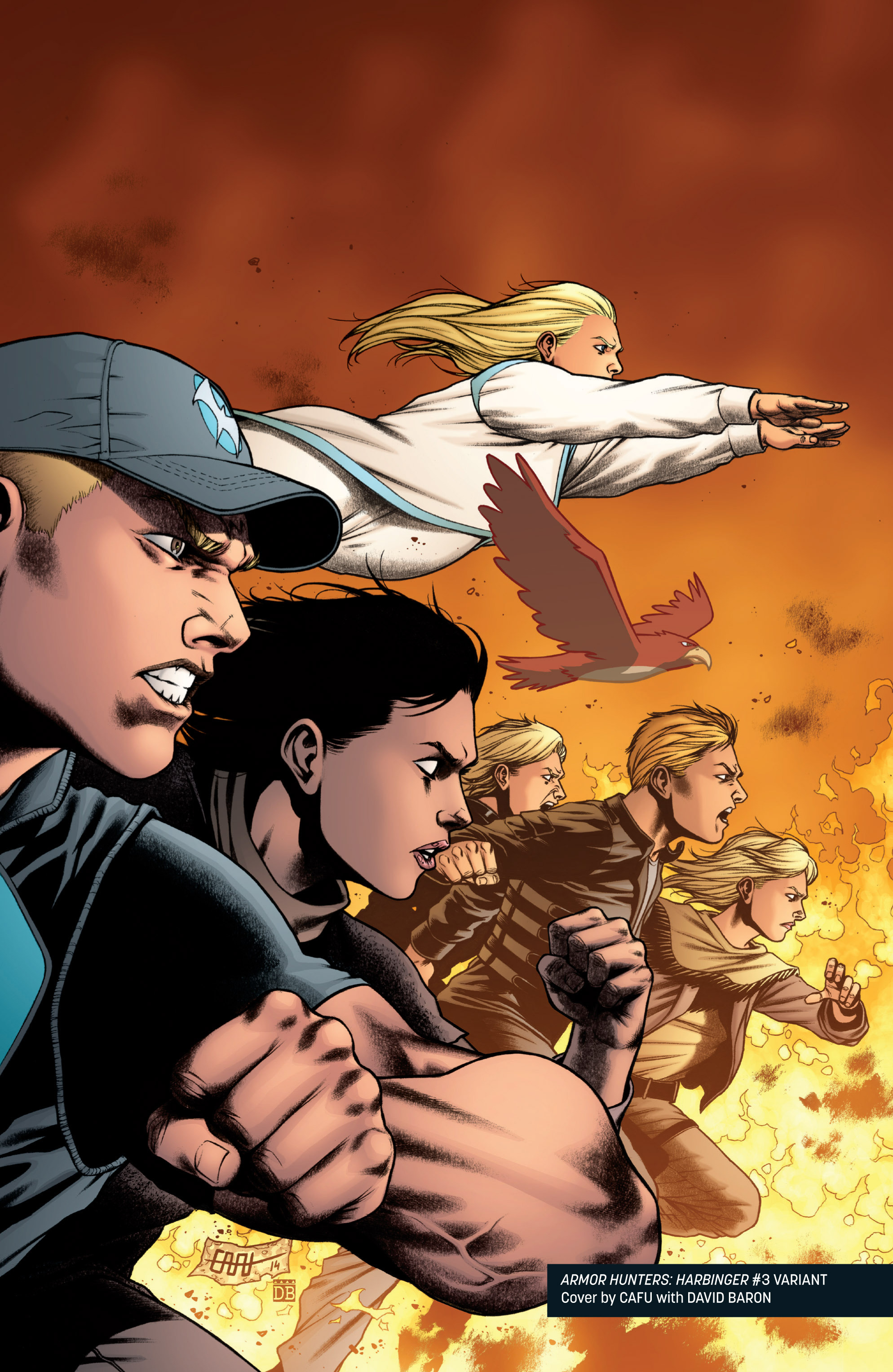 Read online Armor Hunters: Harbinger comic -  Issue # TPB - 109
