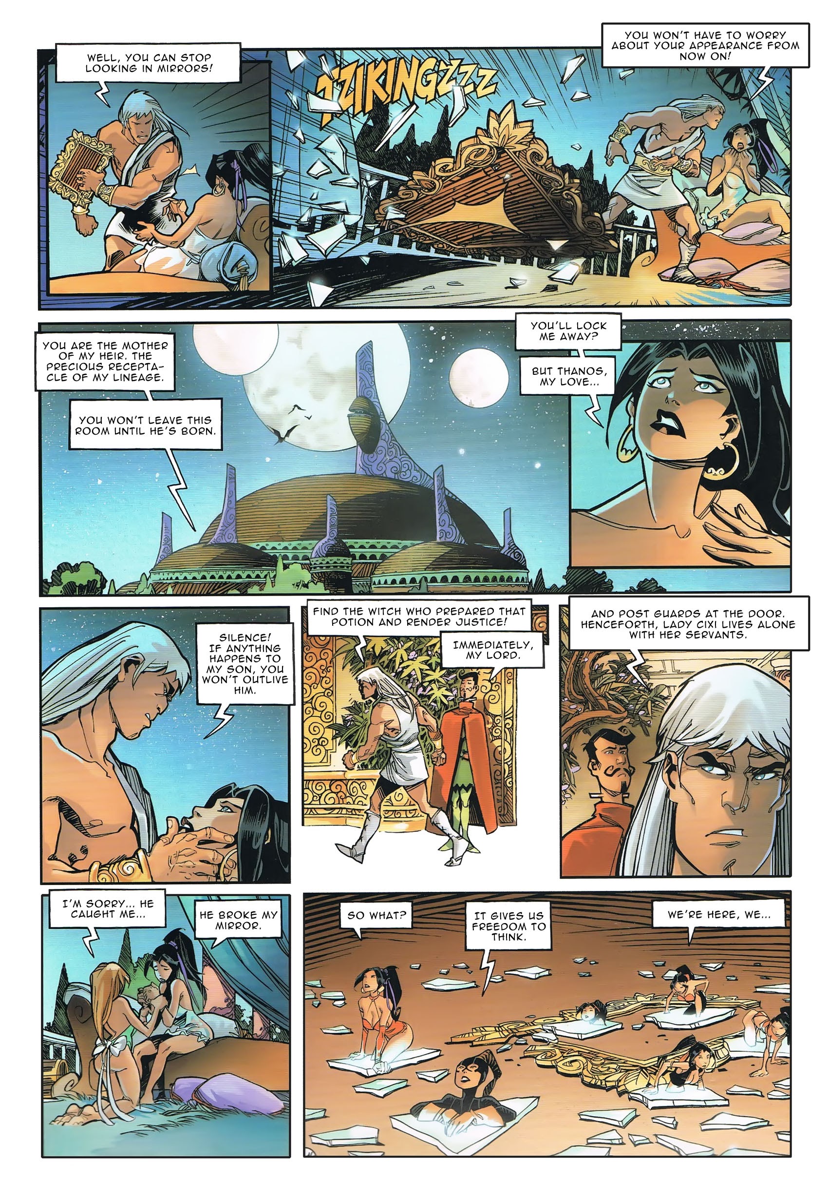 Read online Cixi of Troy comic -  Issue #3 - 17