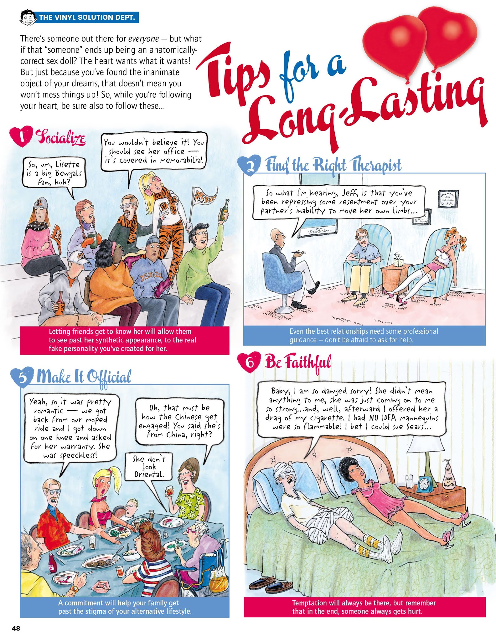 Read online MAD comic -  Issue #548 - 50