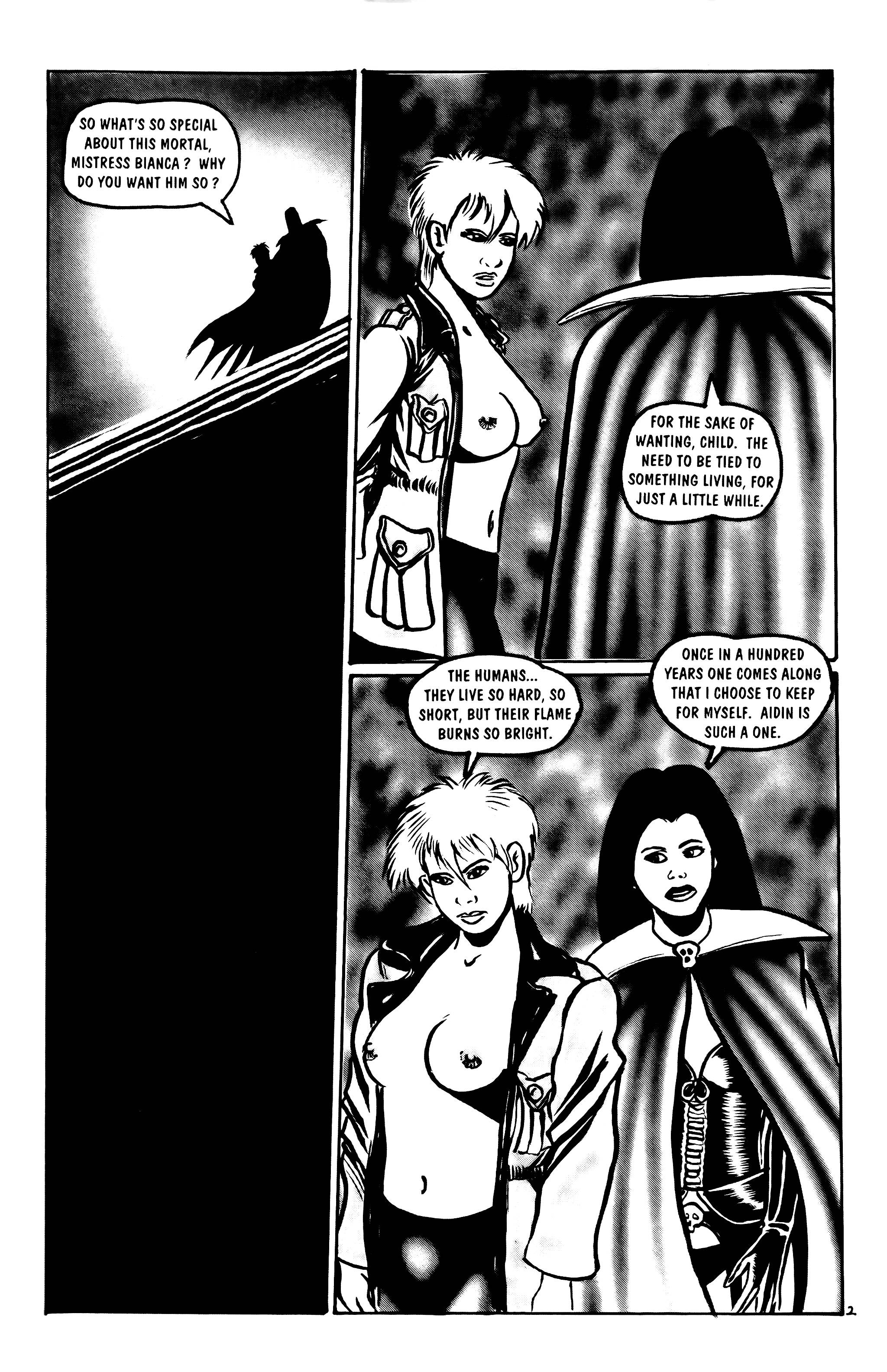 Read online Vampyre's Kiss: The Dark Kiss of Night comic -  Issue #3 - 4