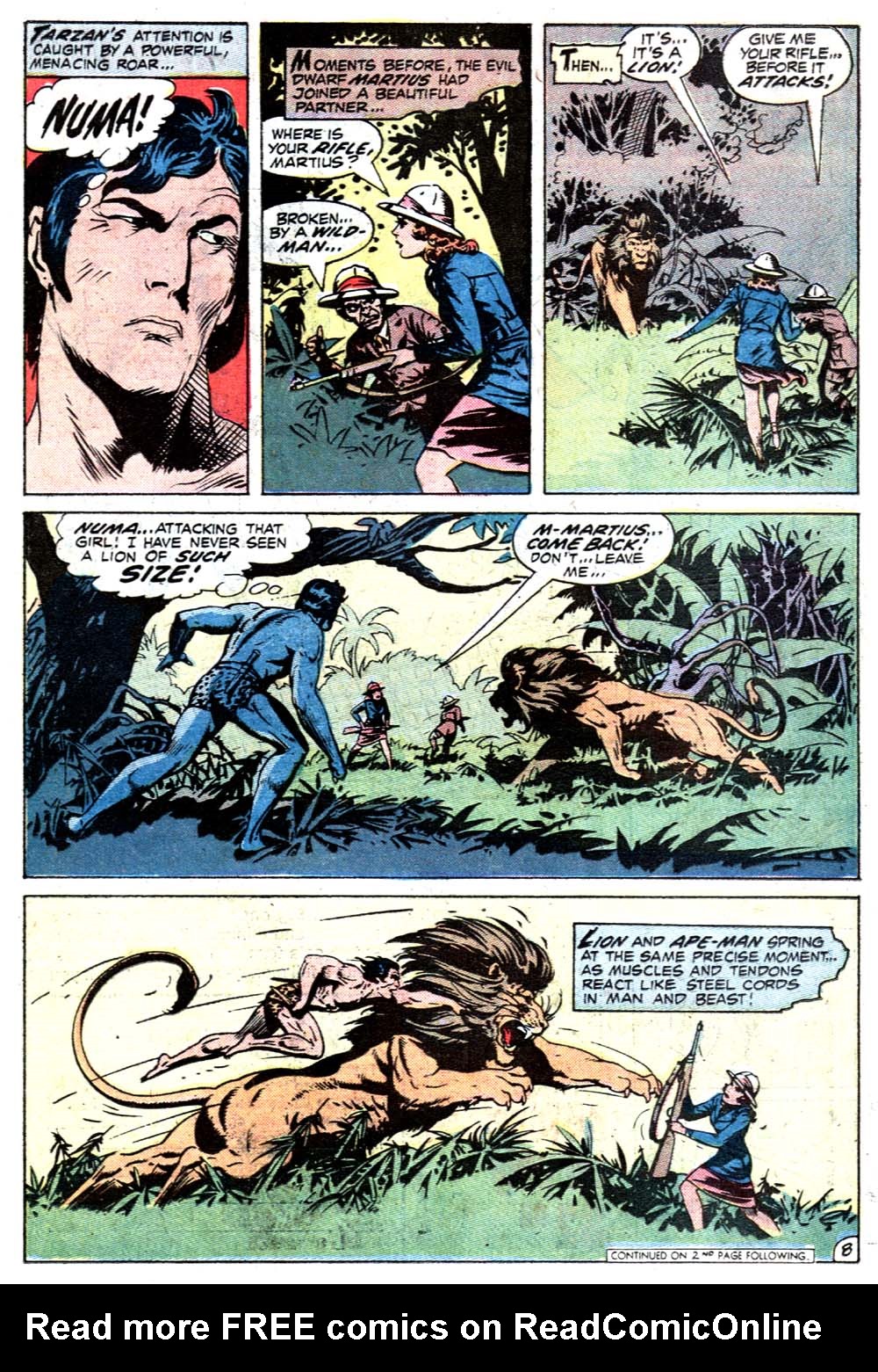 Read online Tarzan (1972) comic -  Issue #211 - 11