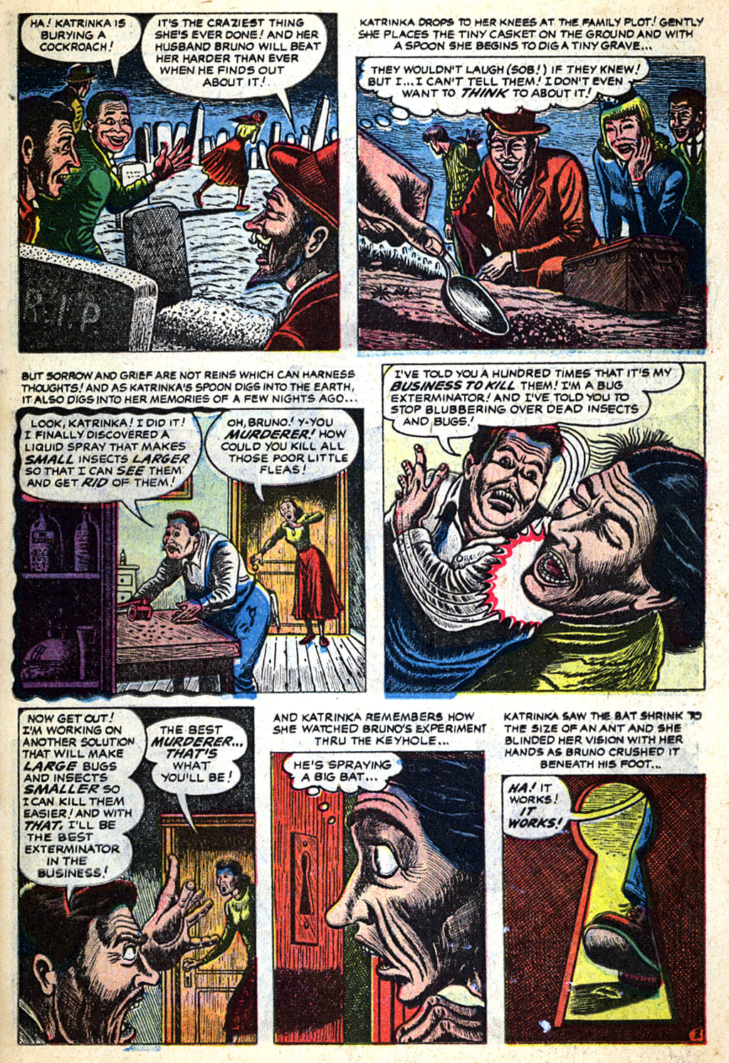 Read online Mystery Tales comic -  Issue #22 - 23