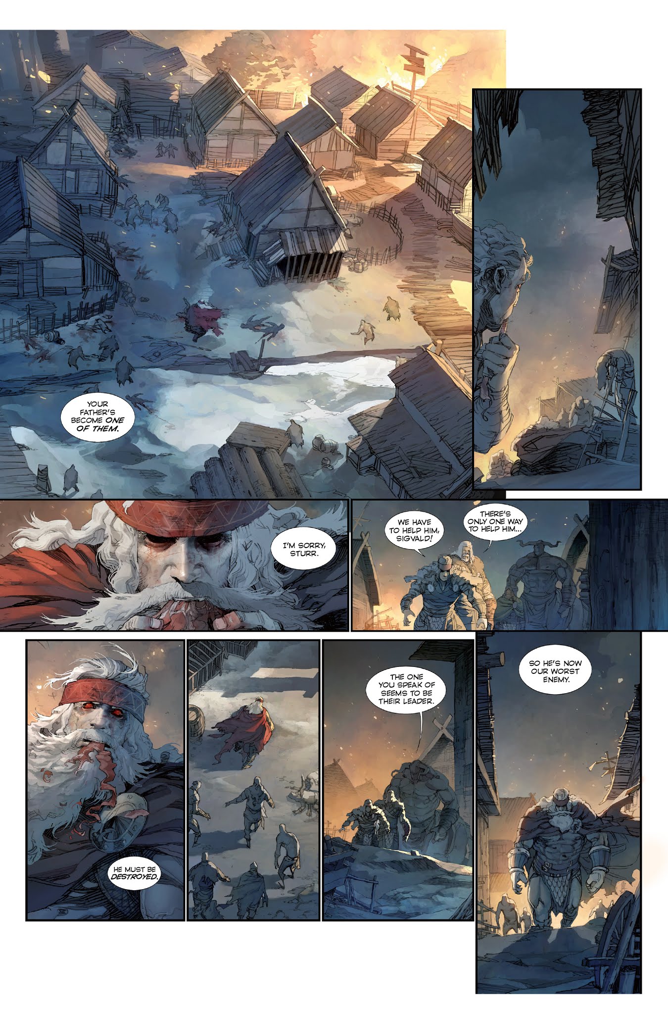 Read online Konungar: War of Crowns comic -  Issue #3 - 28