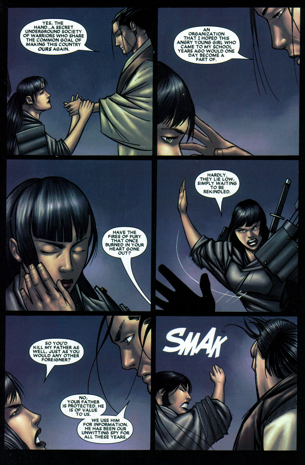 Read online Elektra: The Hand comic -  Issue #4 - 8