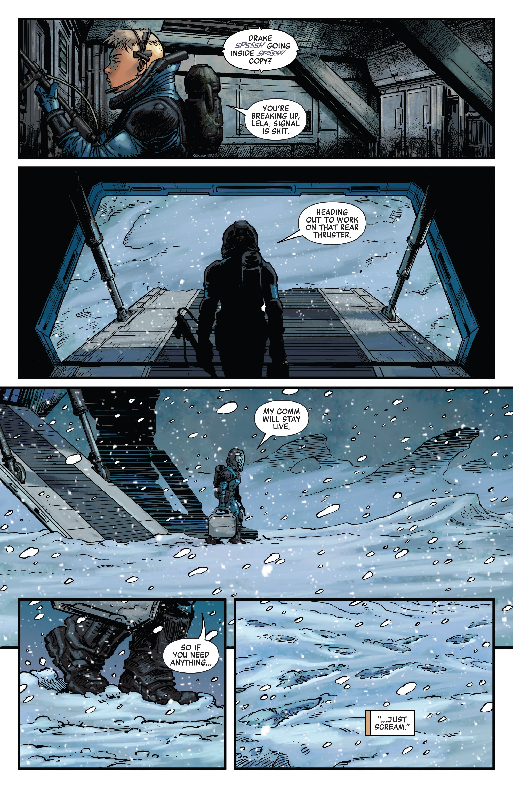 Read online Aliens: Aftermath comic -  Issue # Full - 14