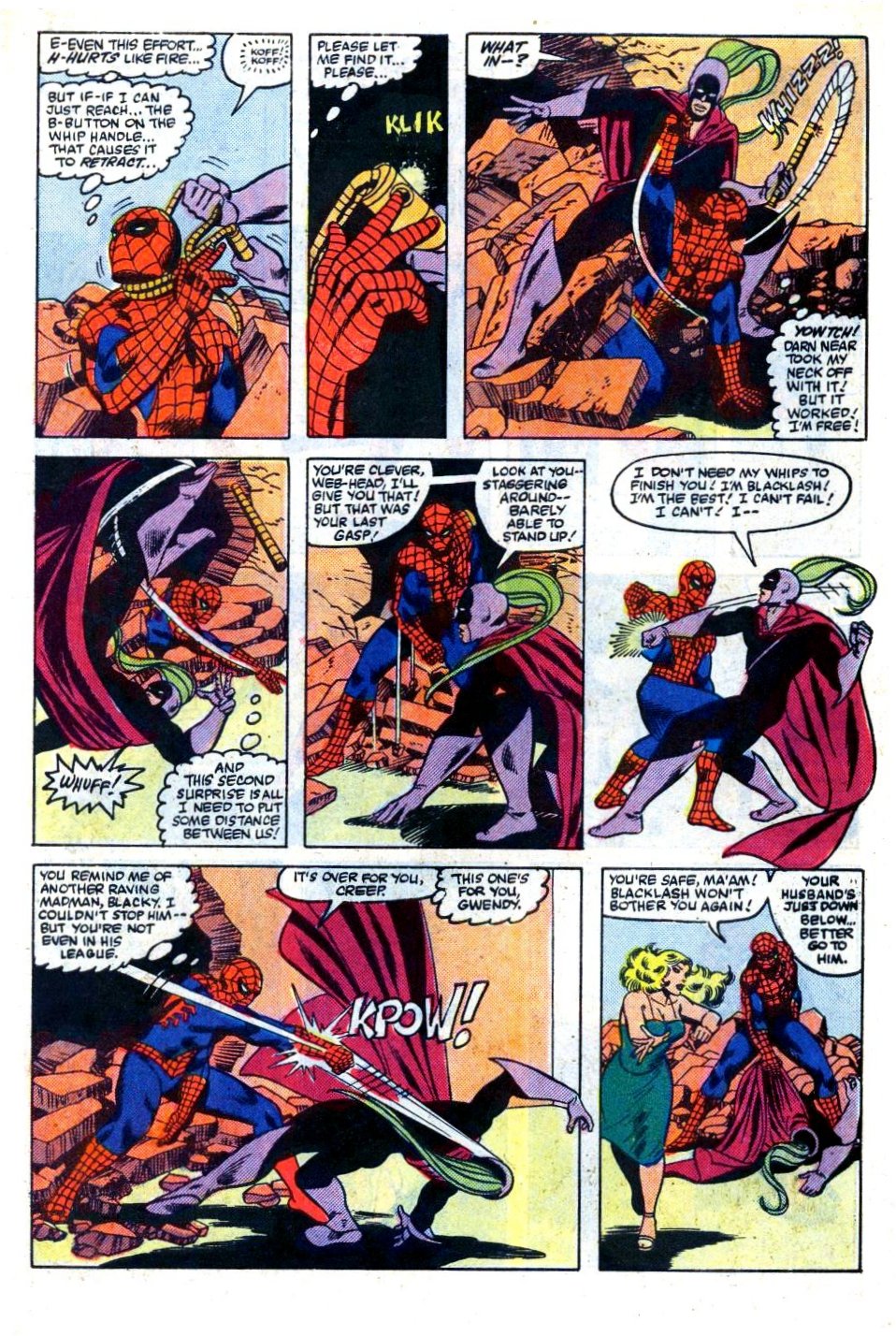 Read online The Spectacular Spider-Man (1976) comic -  Issue #101 - 22