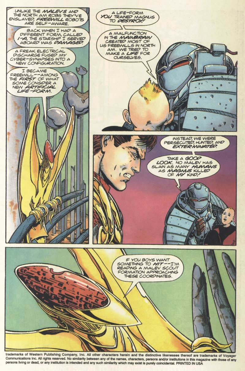 Read online Magnus Robot Fighter (1991) comic -  Issue #32 - 4