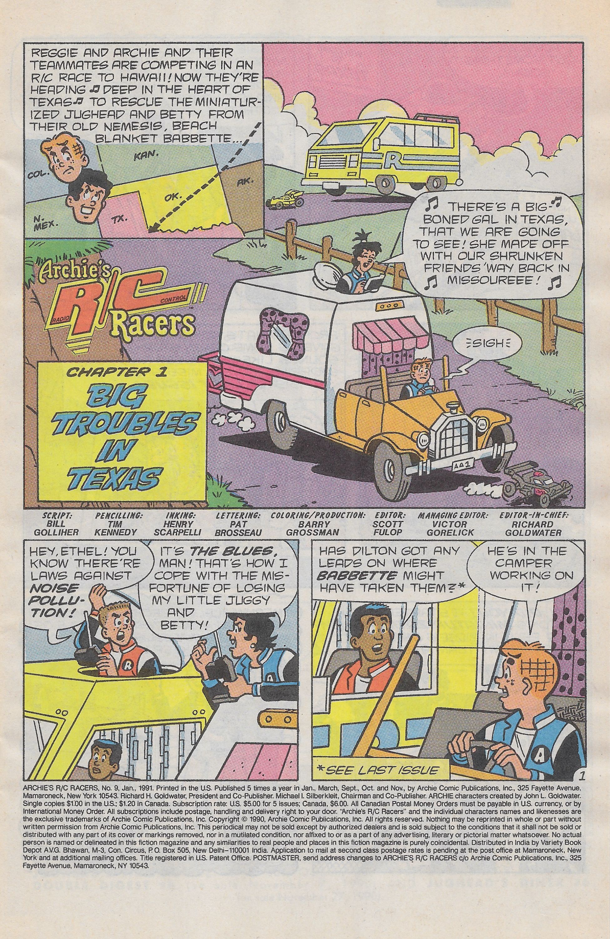 Read online Archie's R/C Racers comic -  Issue #9 - 3