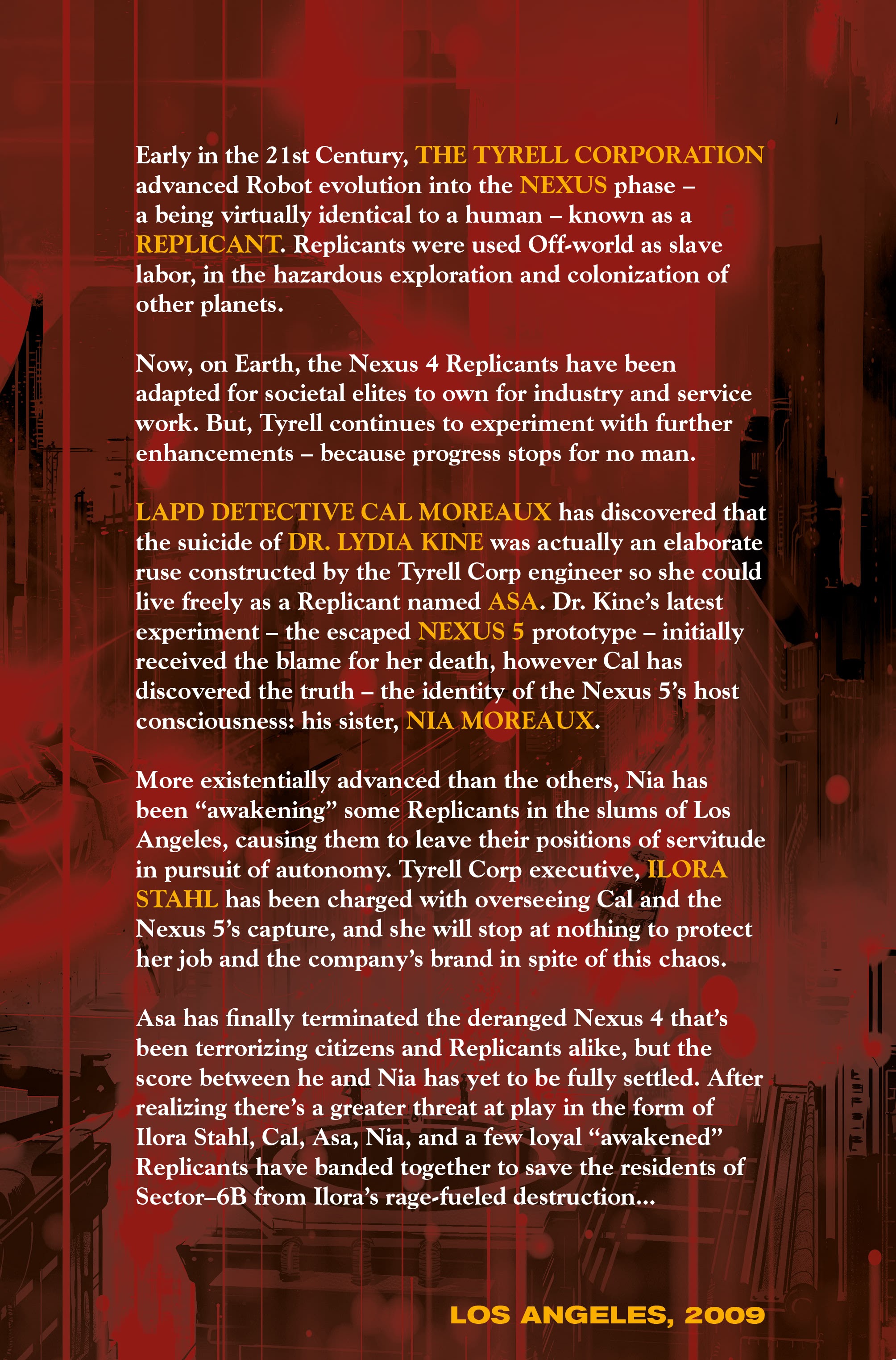 Read online Blade Runner Origins comic -  Issue #9 - 6