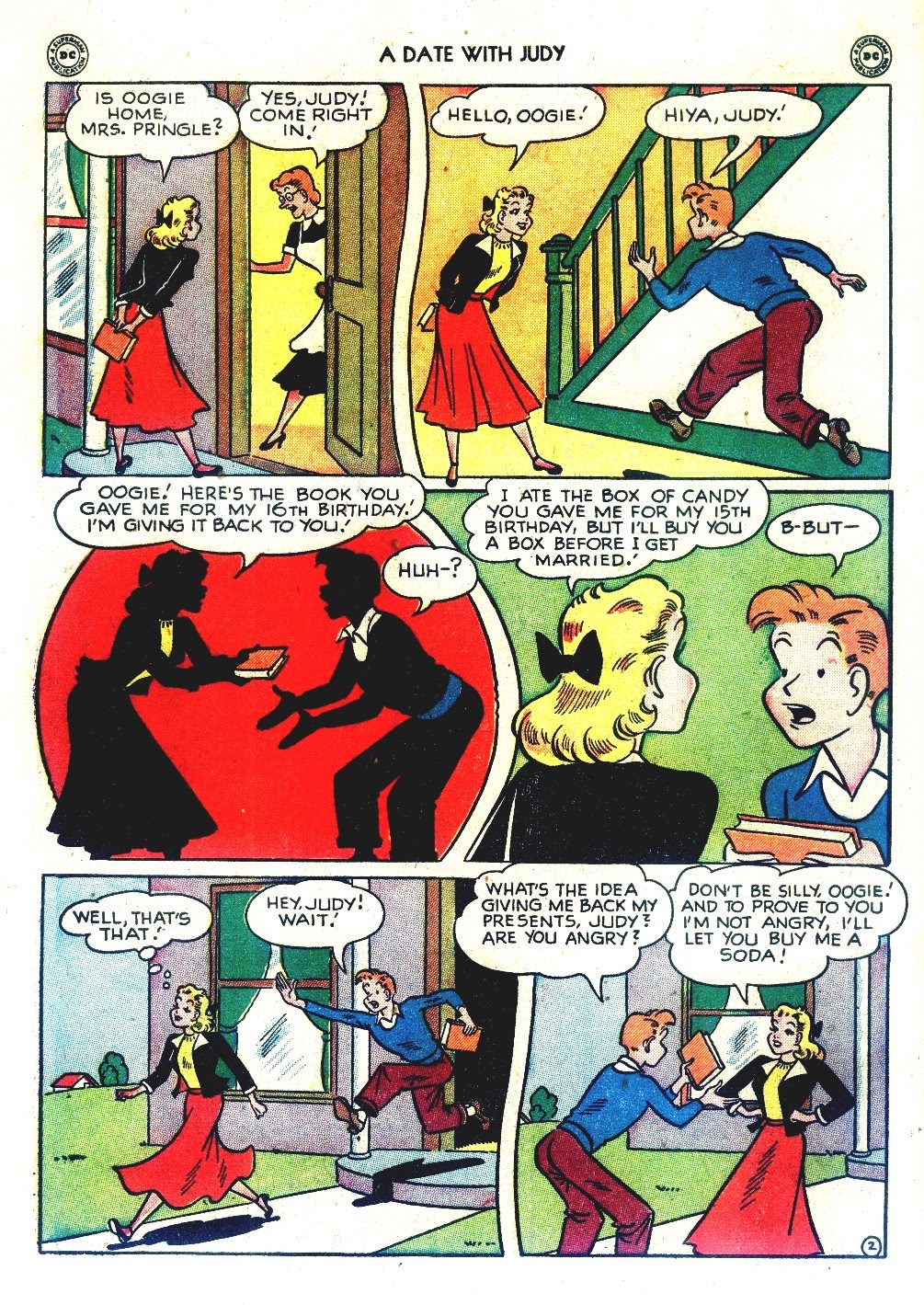 Read online A Date with Judy comic -  Issue #11 - 44