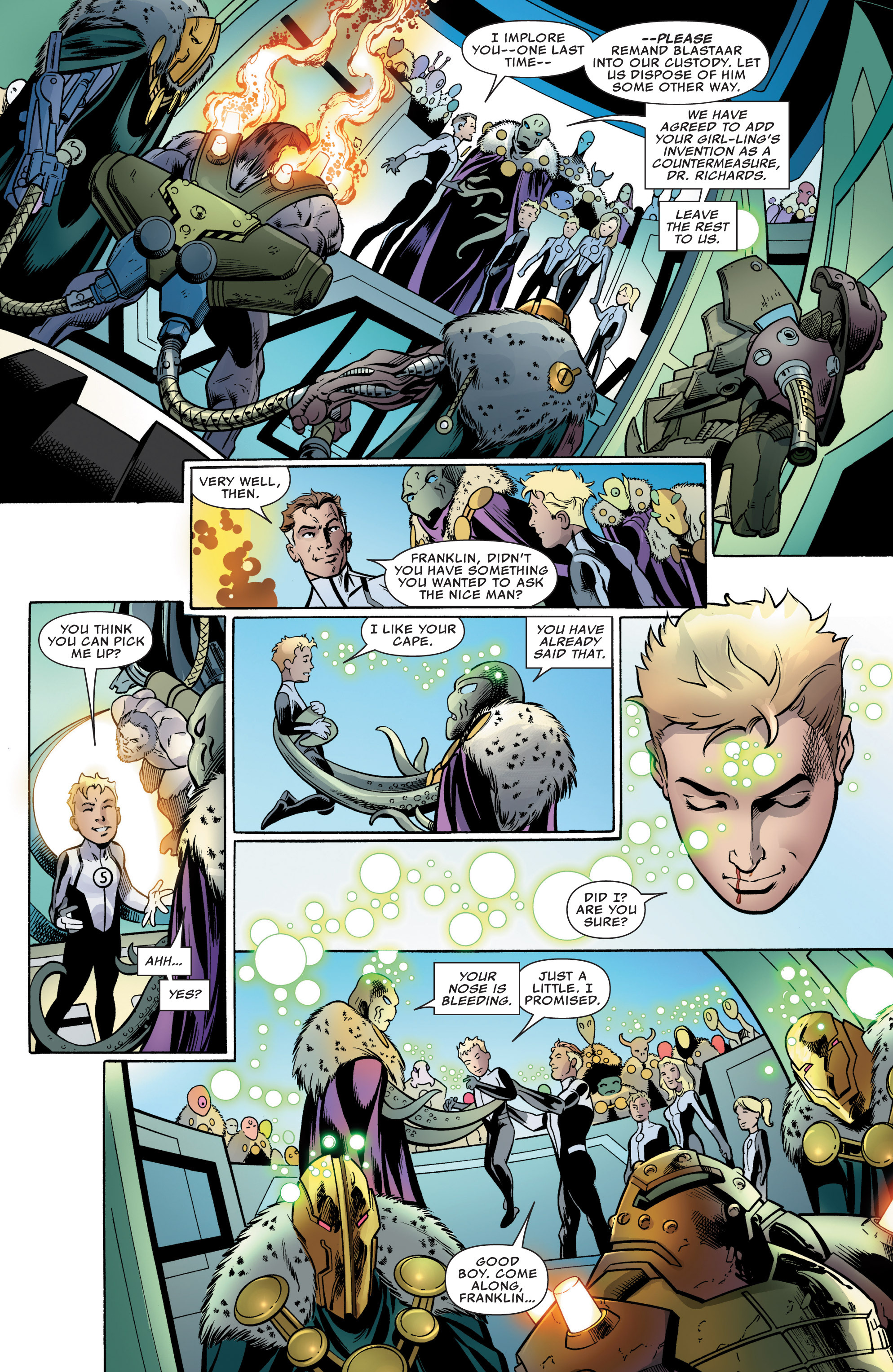 Read online Fantastic Four (2013) comic -  Issue #7 - 14