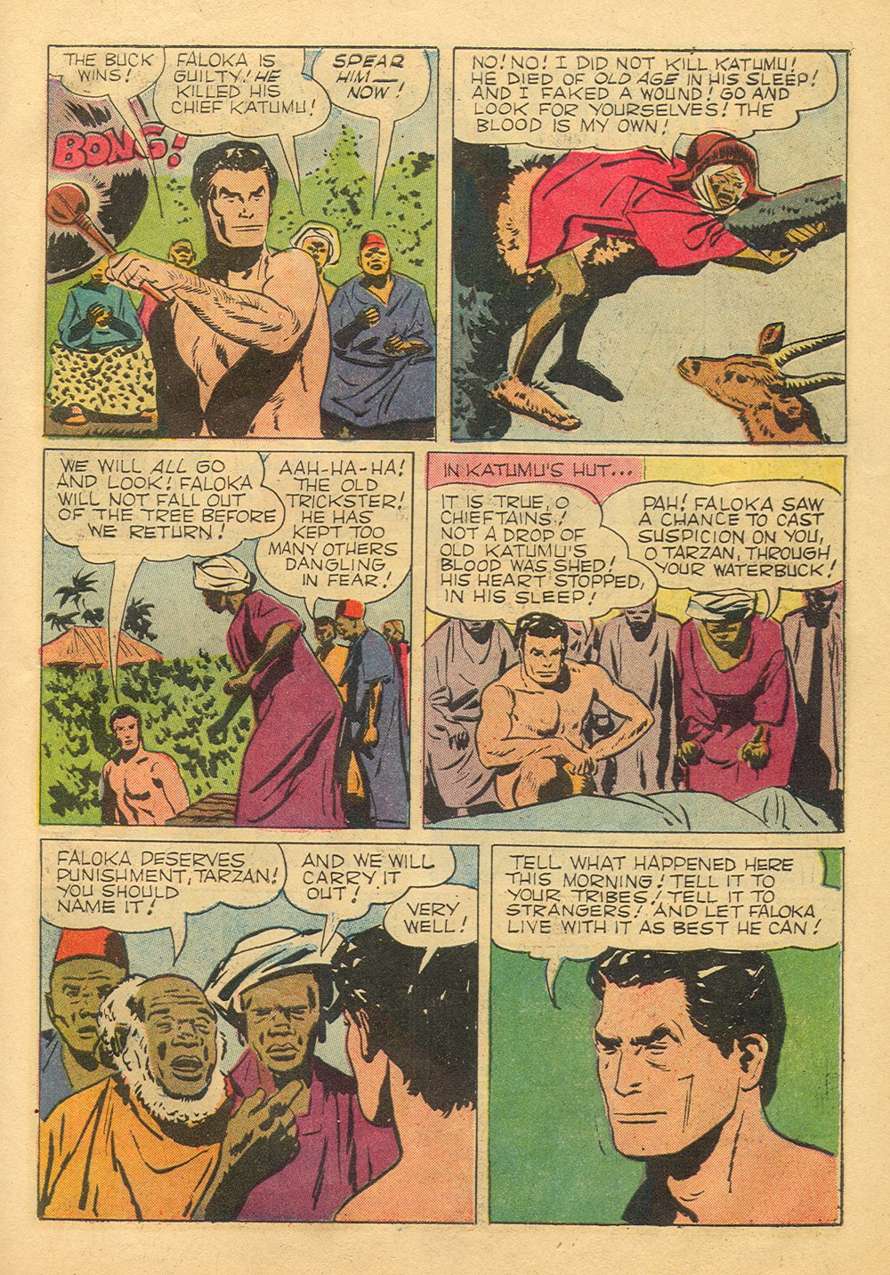 Read online Tarzan (1948) comic -  Issue #115 - 27