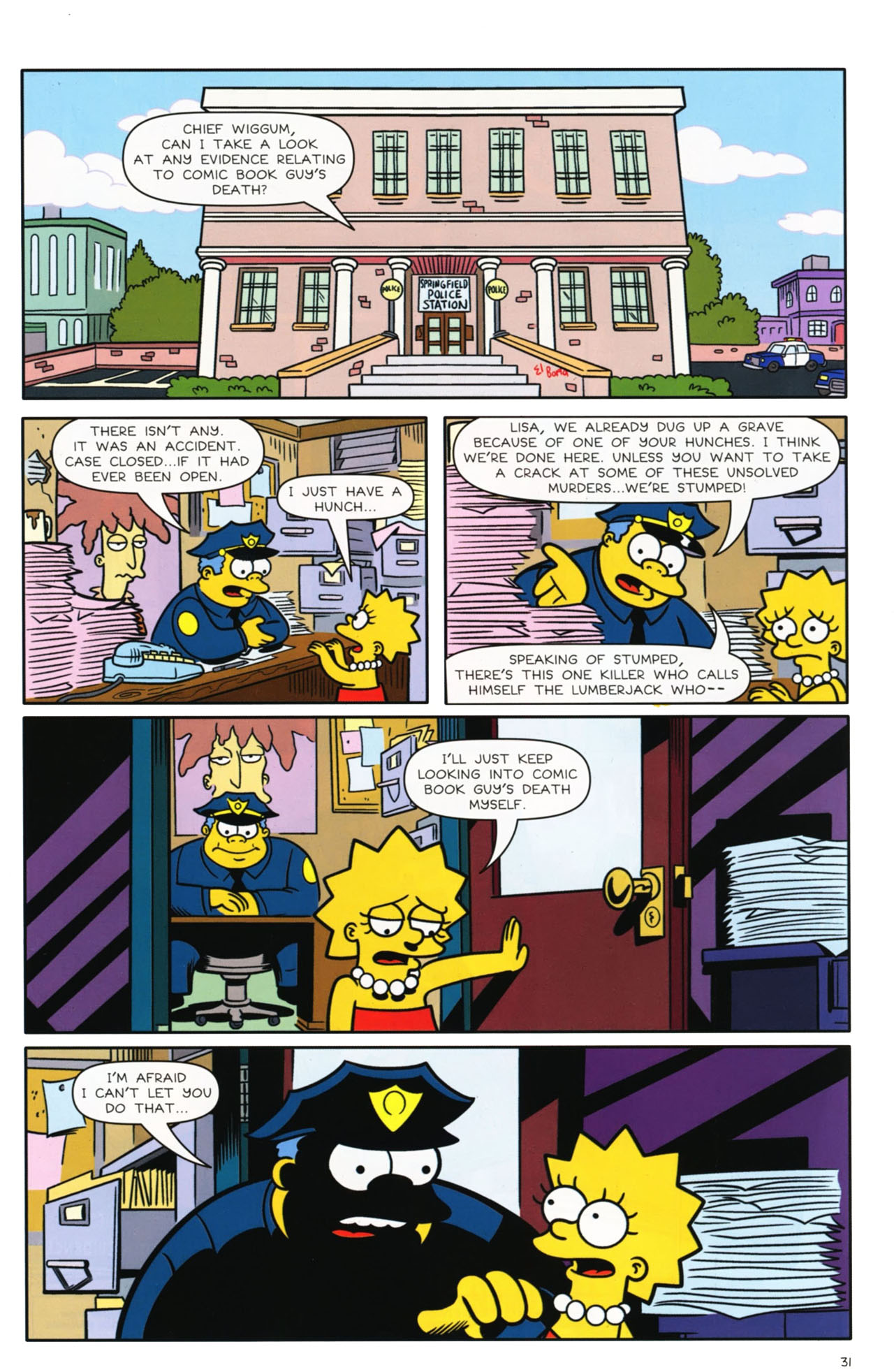 Read online Bongo Comics presents Comic Book Guy: The Comic Book comic -  Issue #3 - 26