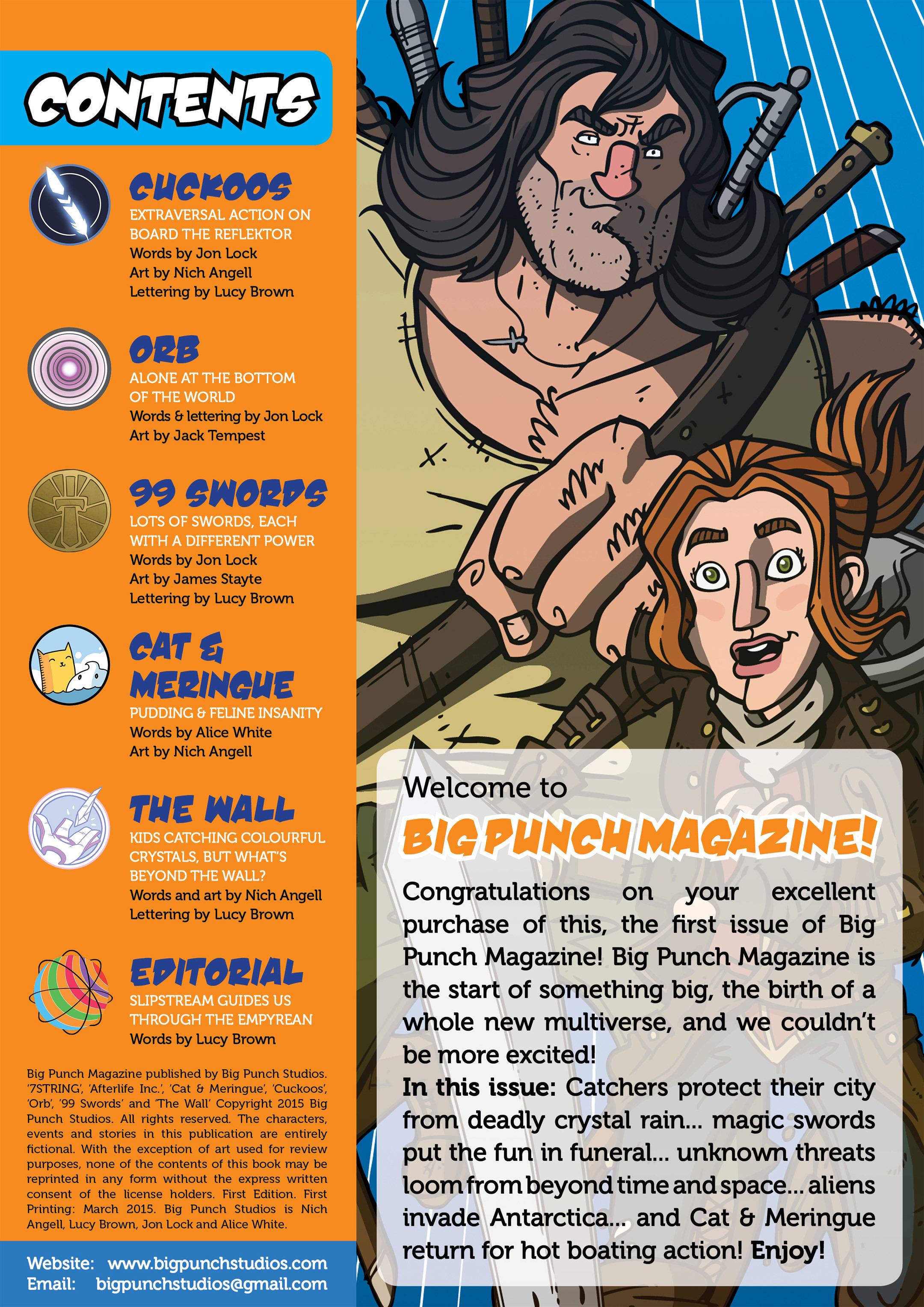 Read online Big Punch Magazine comic -  Issue #1 - 2